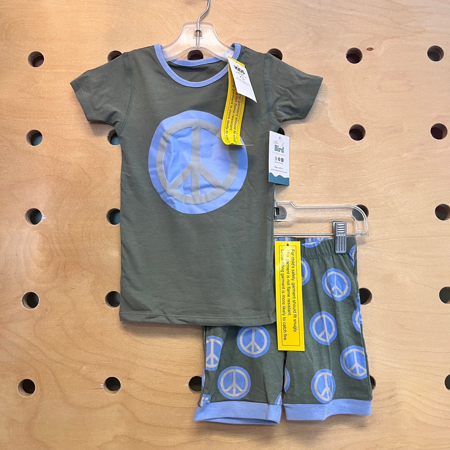 Olive & Blue Peace Pajamas NEW!