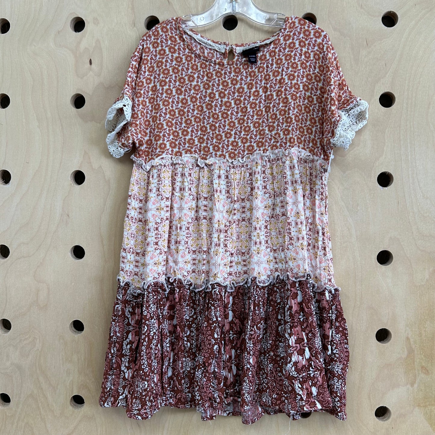 Fall Floral Paisley Dress