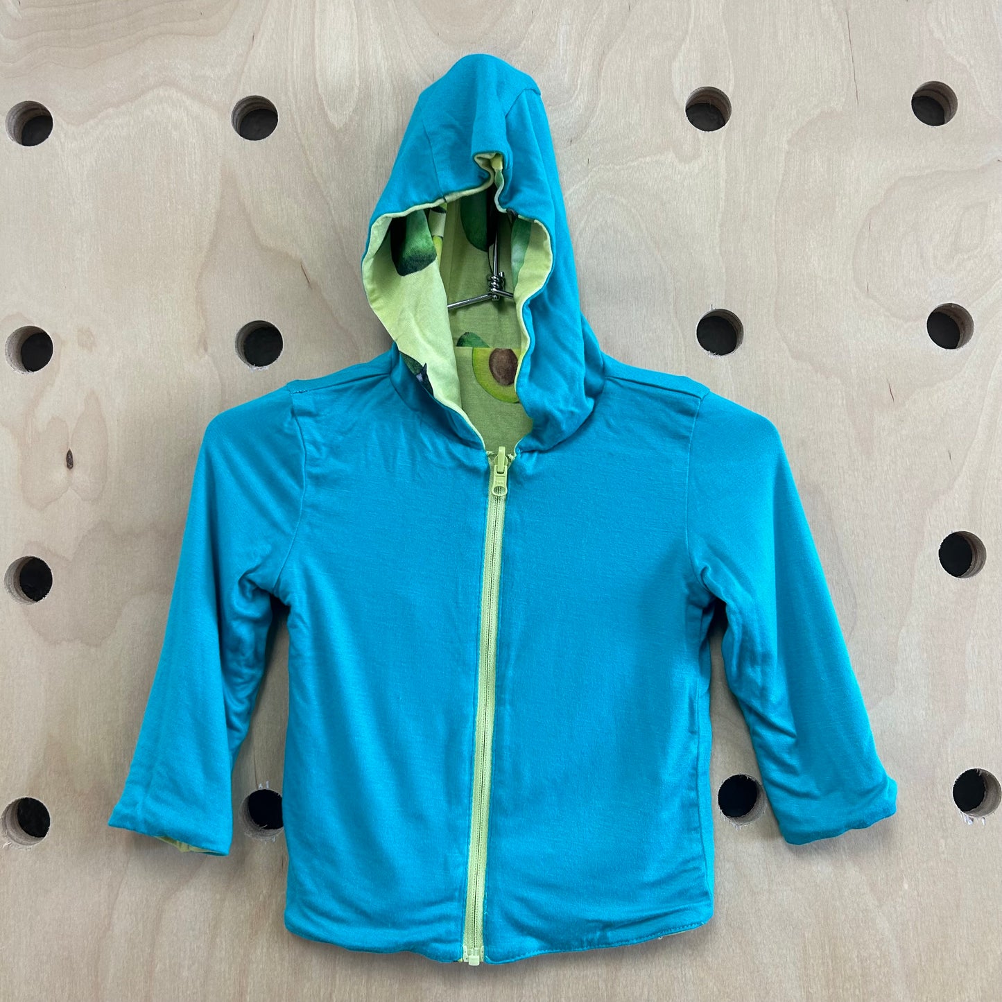 Green Avocado Bamboo Zippy (Reversible)