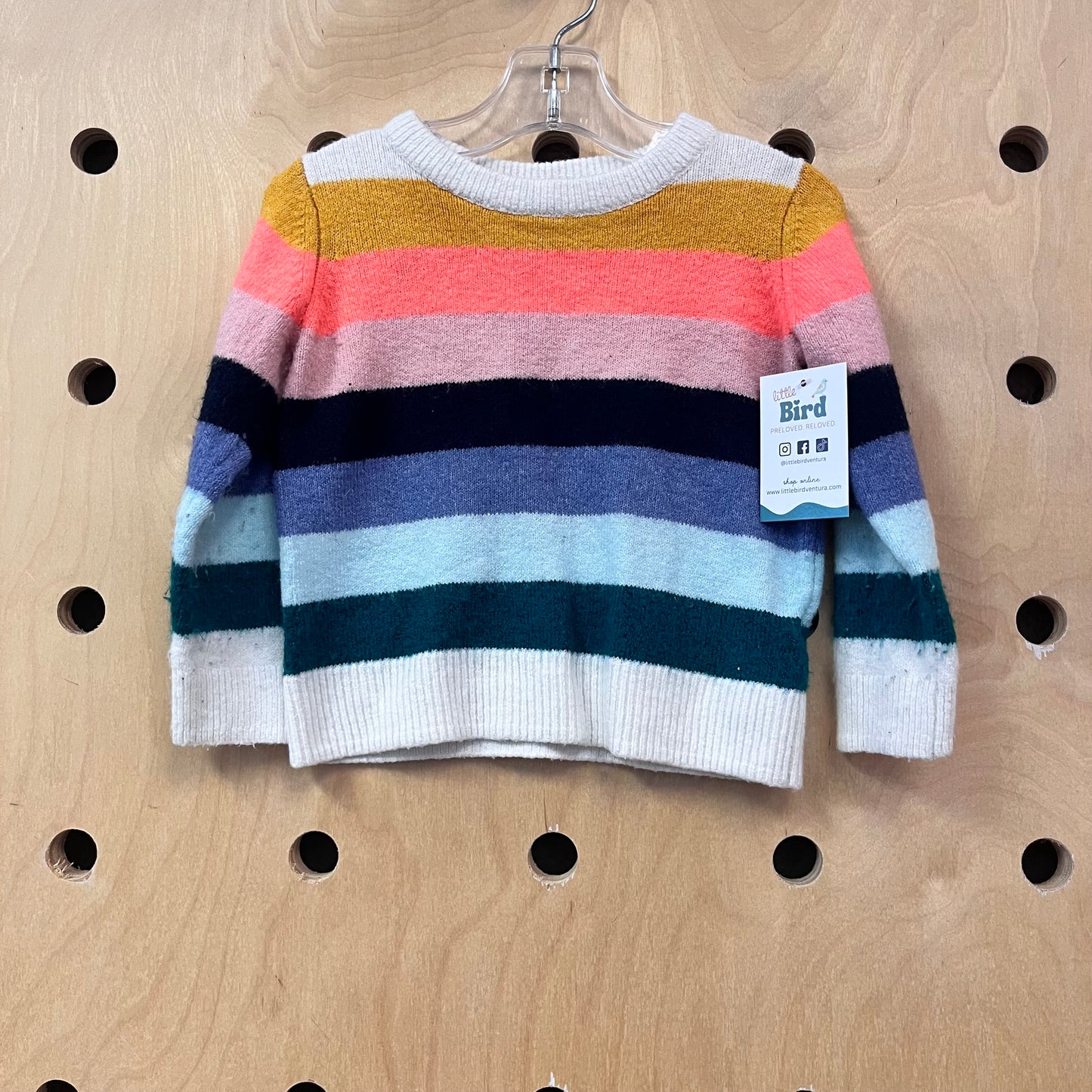 Colorful Striped Sweater