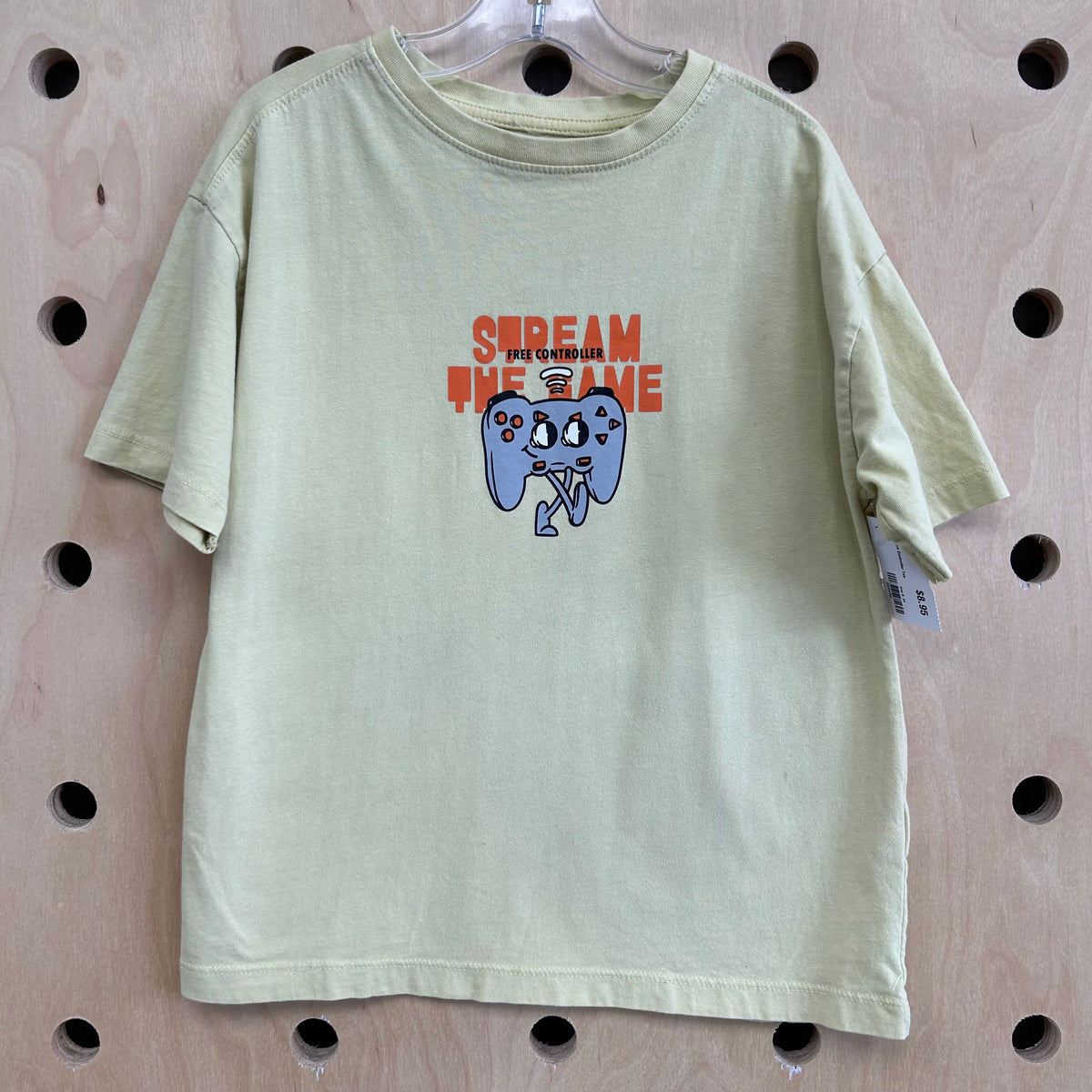 Yellow Free Controller Tee
