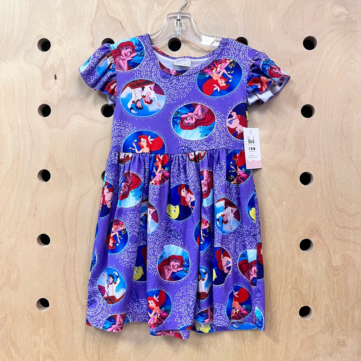 Purple Little Mermaid Dress