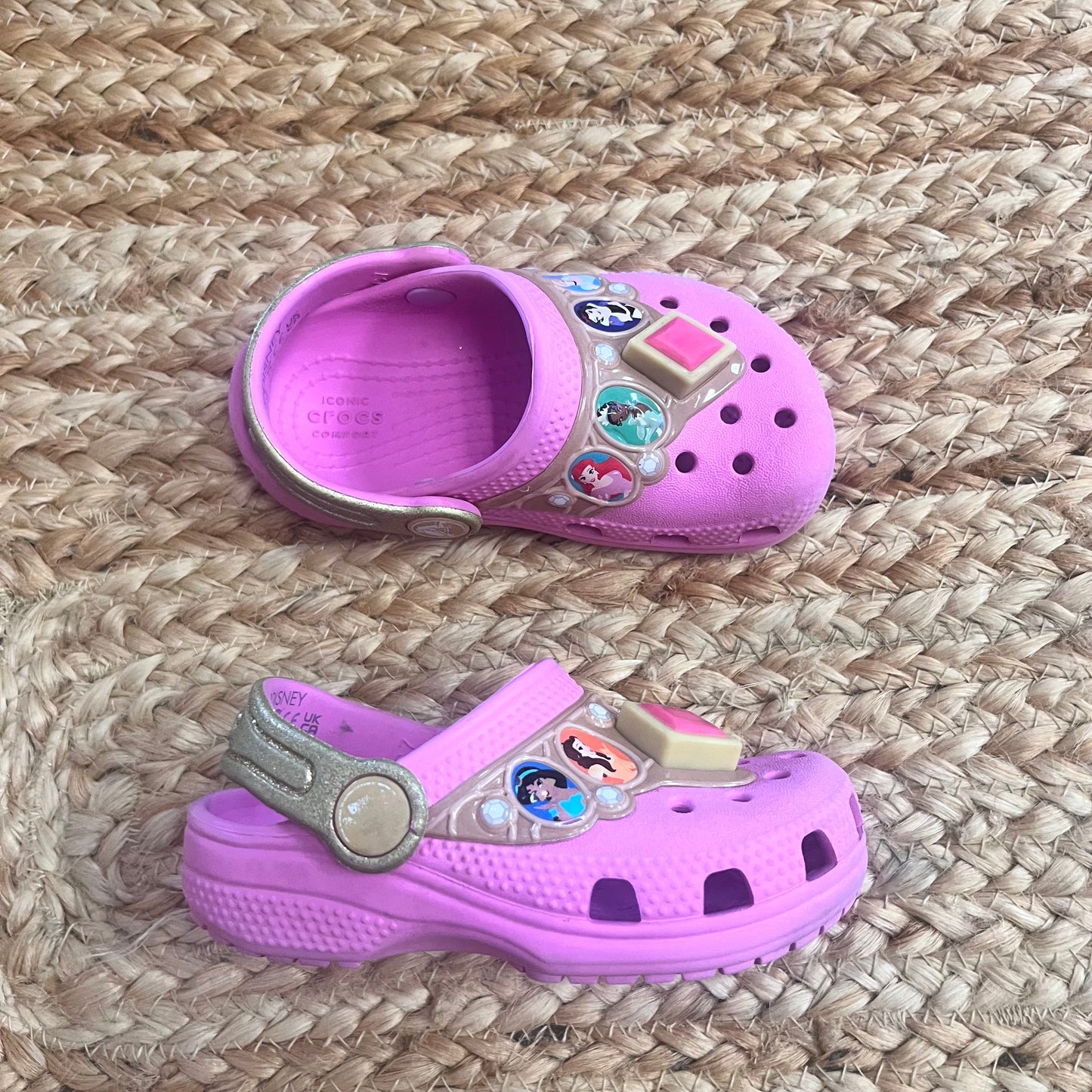 Pink Disney Princess Light-Up Clogs