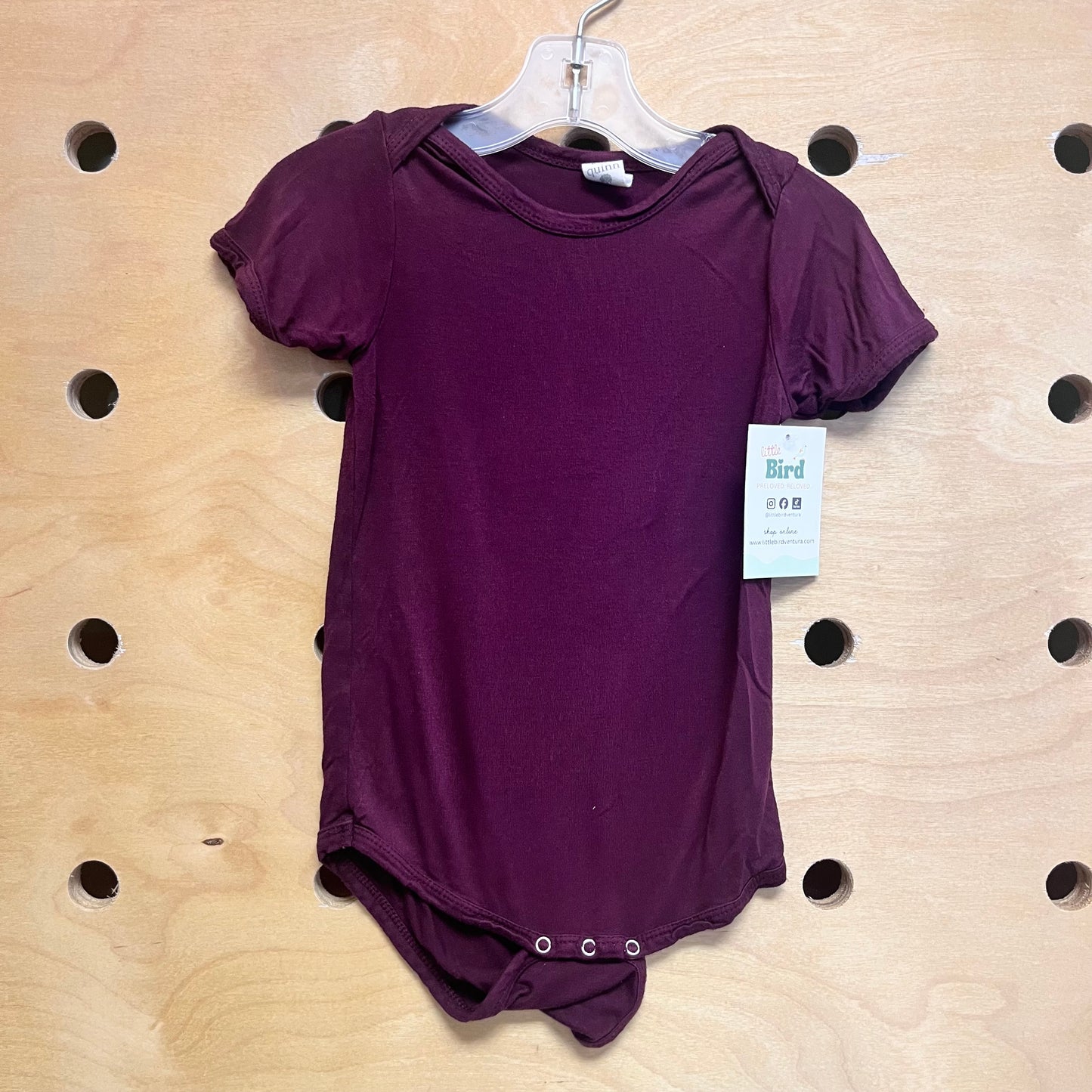 Plum Bamboo Bodysuit