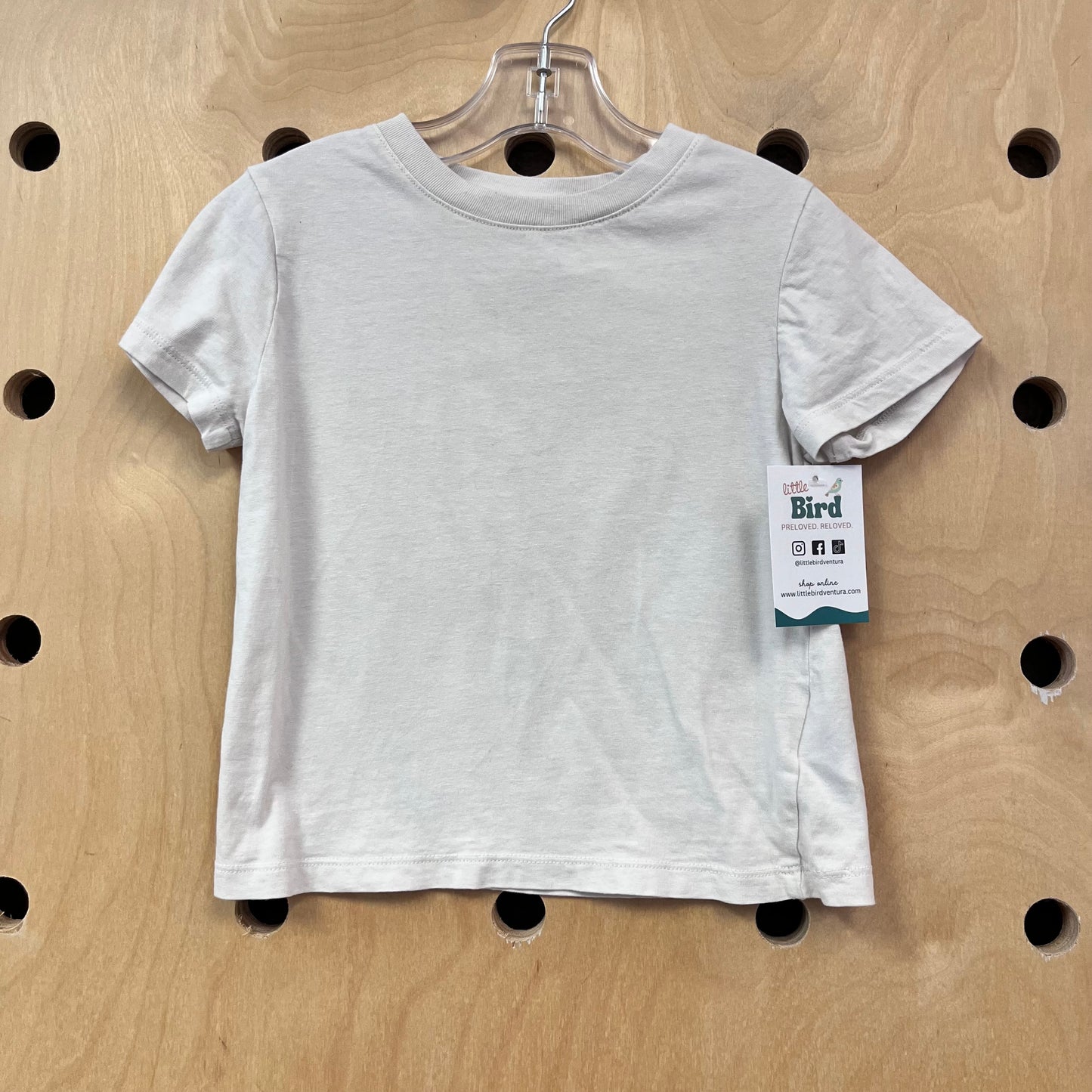 White Cotton Tee