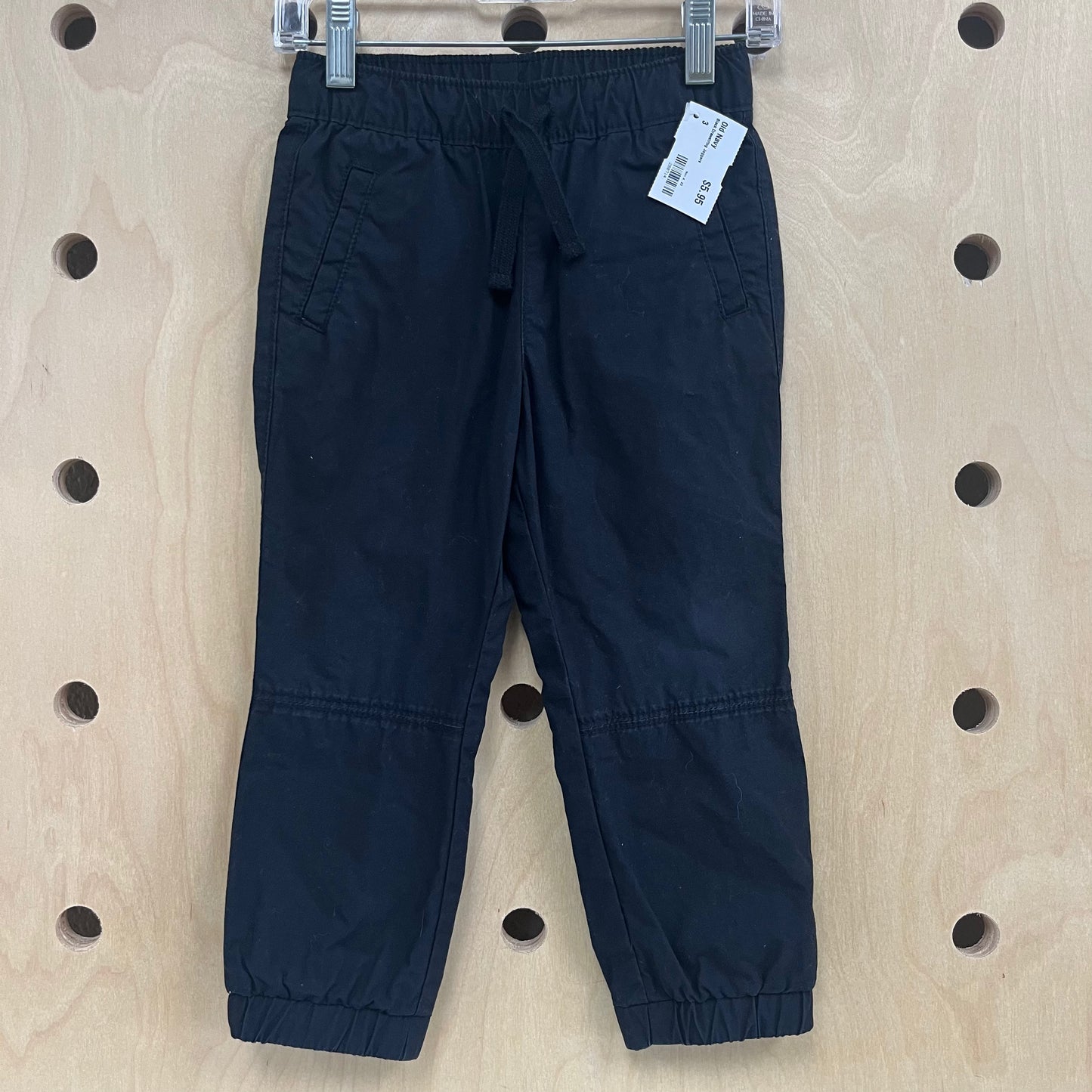 Black Drawstring Joggers