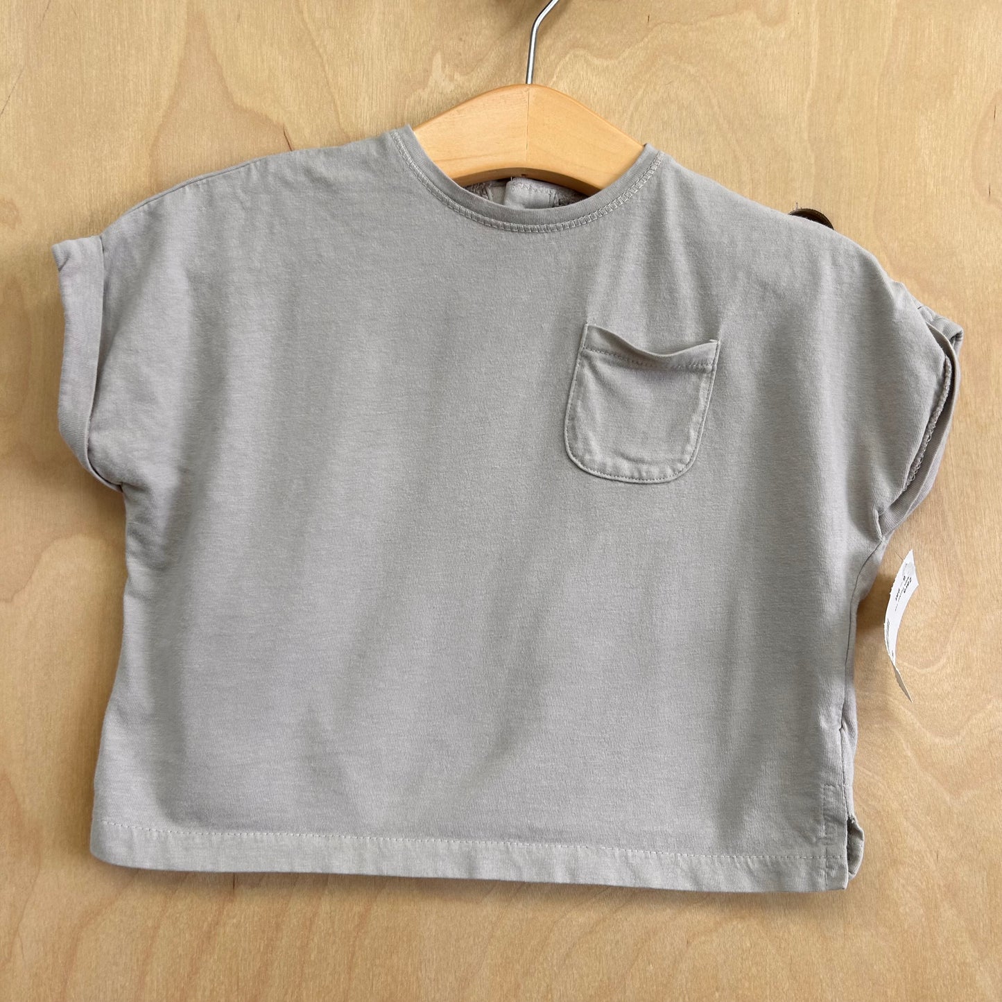 Taupe Pocket Tee