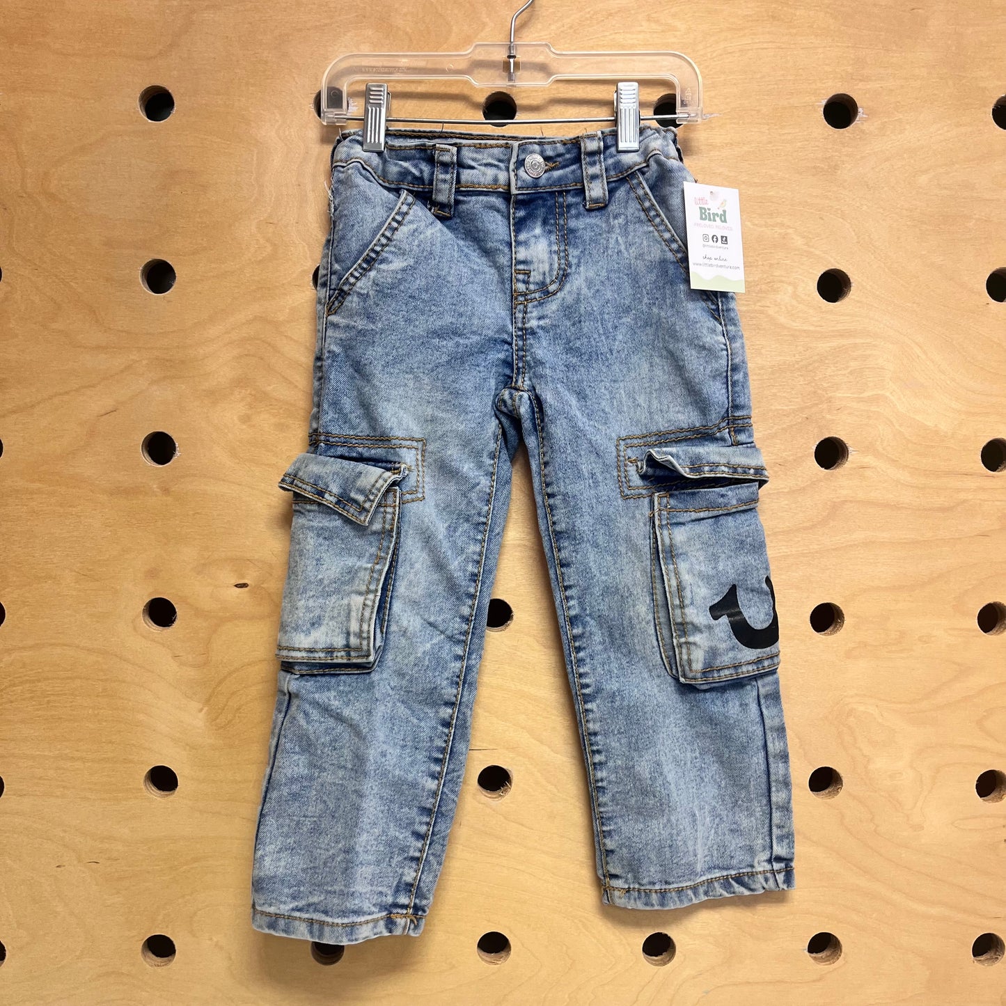 Denim Pocket Pants