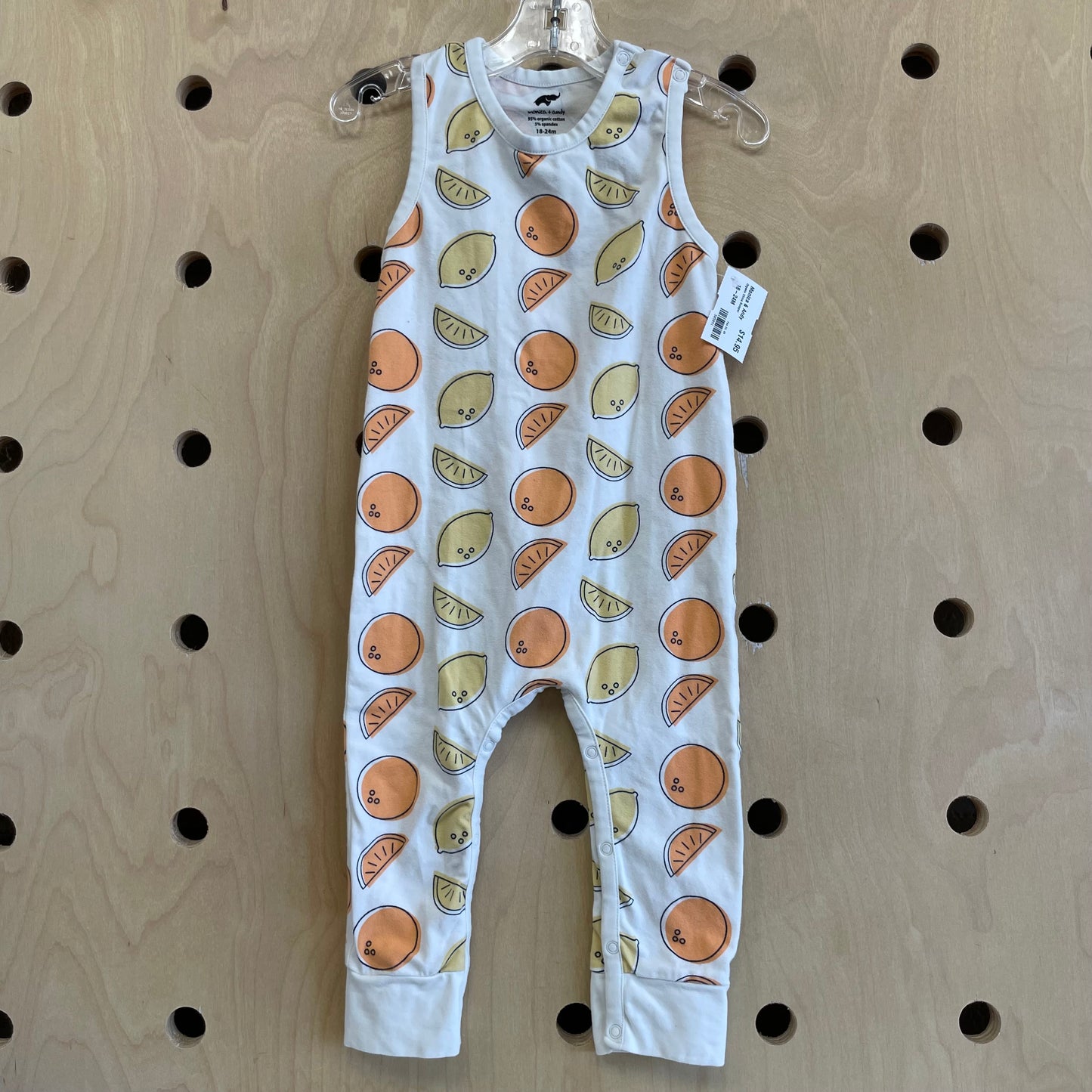 Organic Citrus Romper
