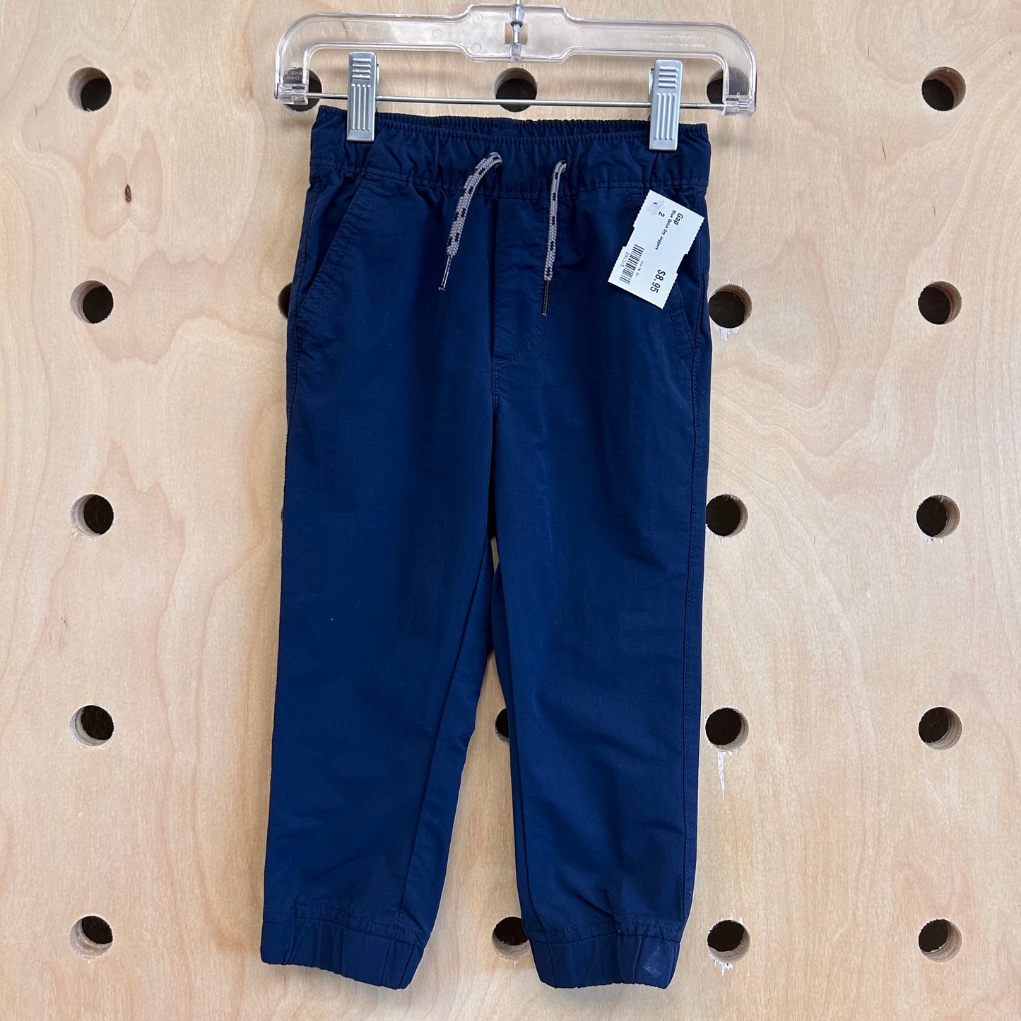 Blue Quick Dry Joggers