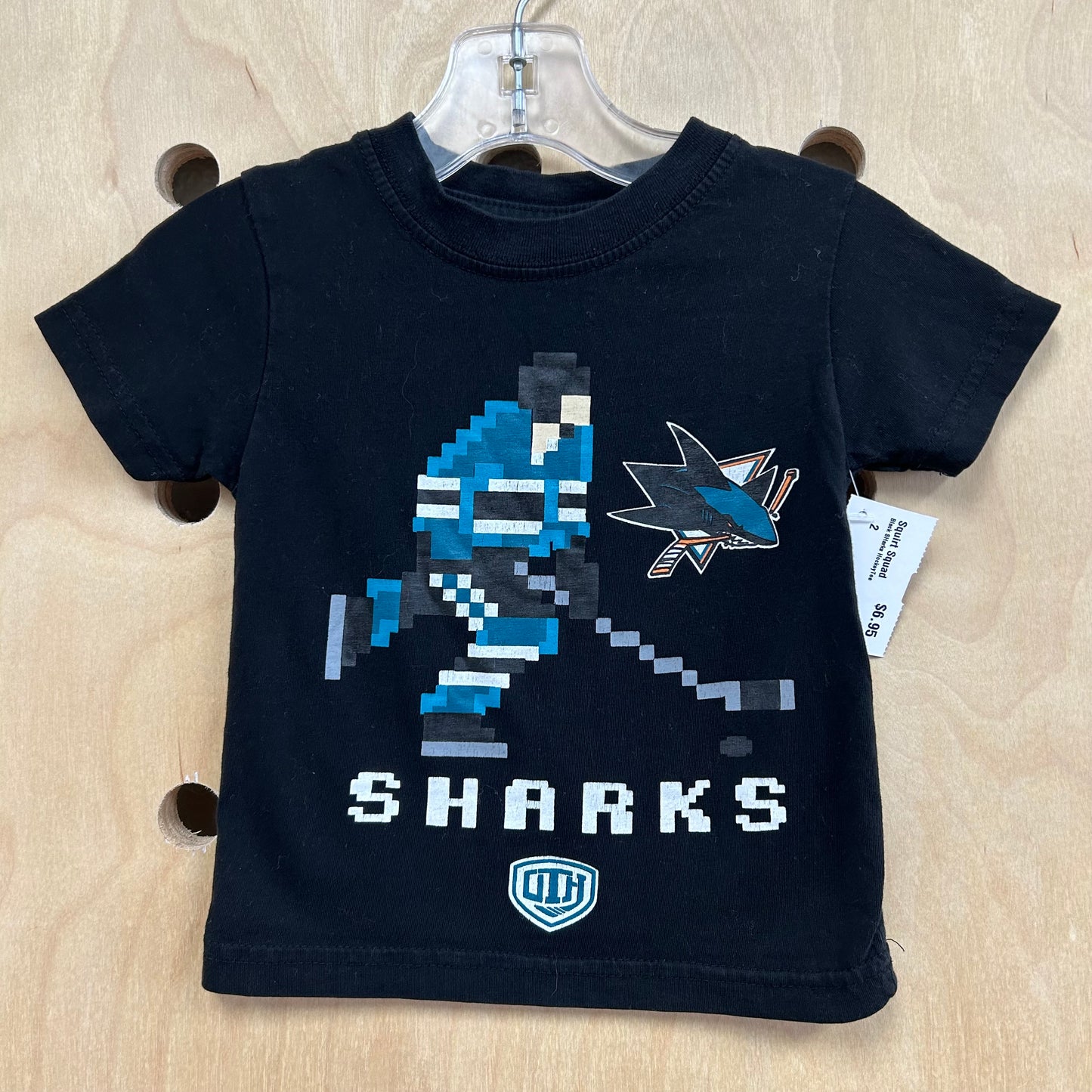 Black Sharks Hockey Tee