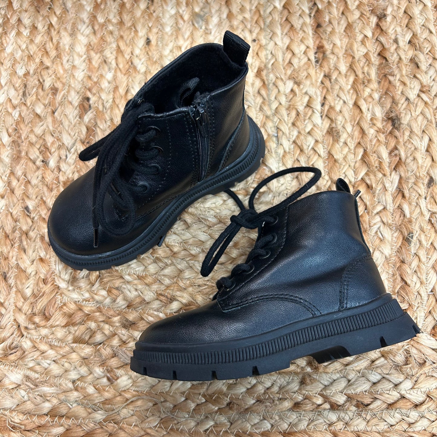 Black Combat Boots