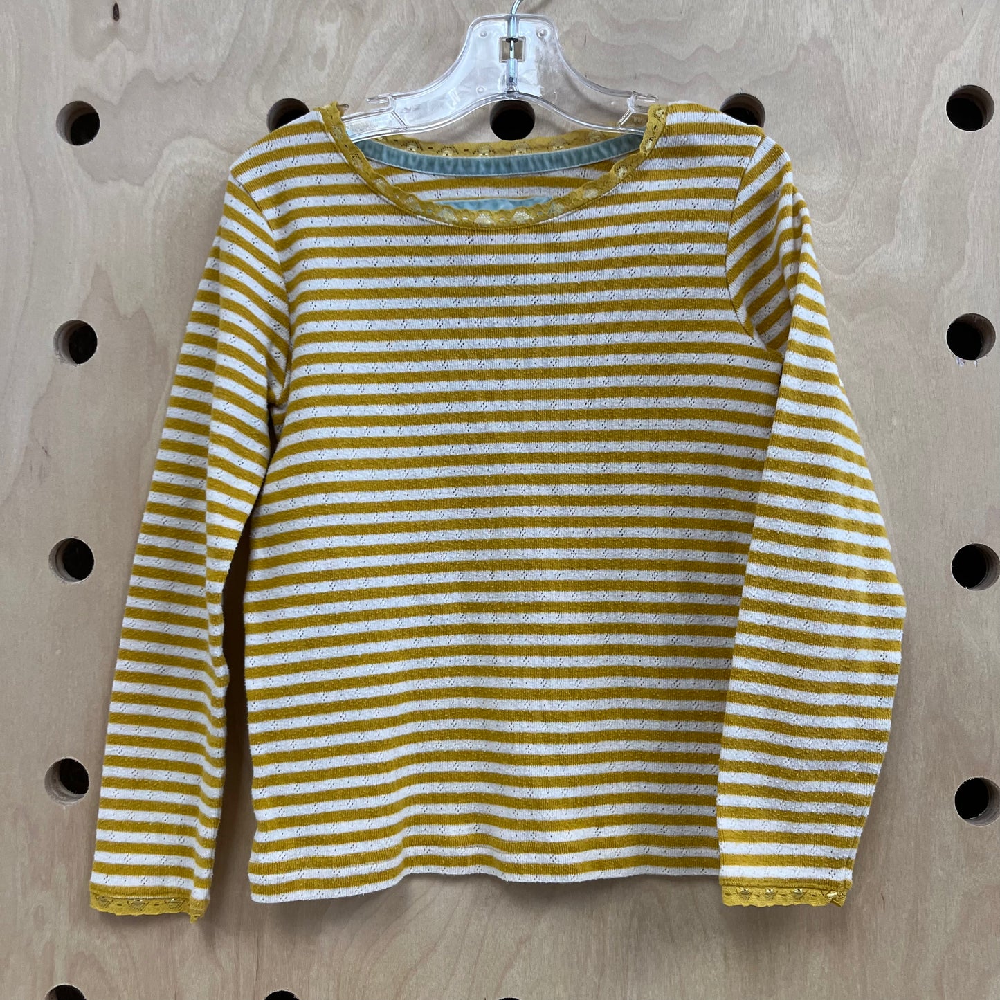 Yellow Striped Top