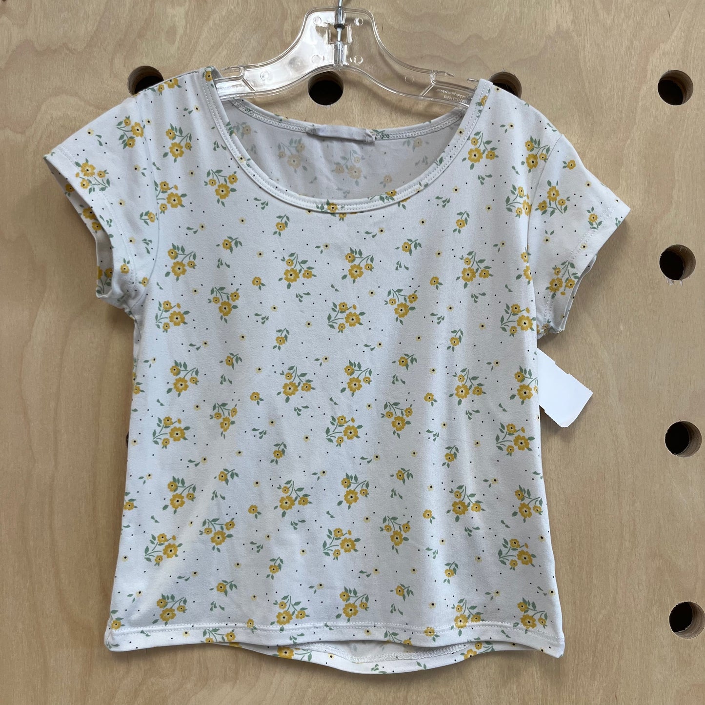 Yellow Floral Top