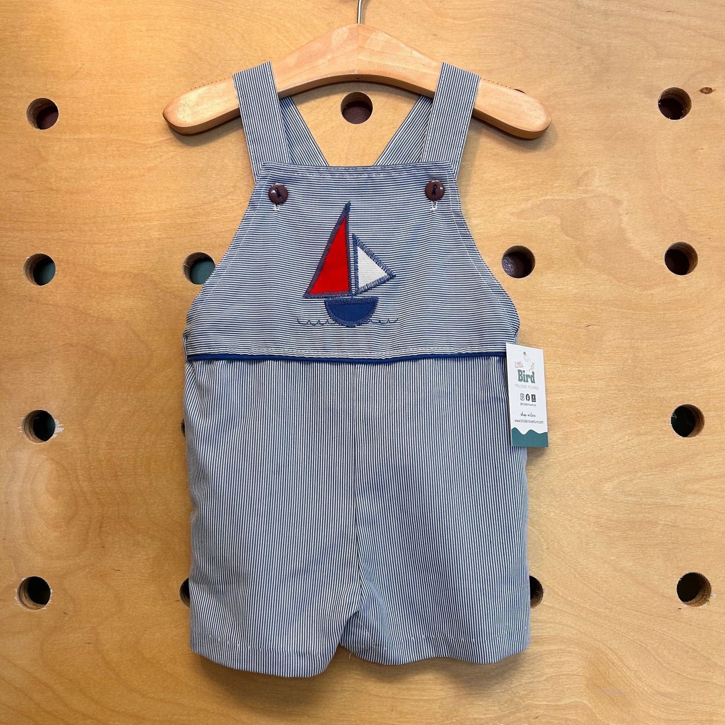 Health-Tex Sailboat Shortalls