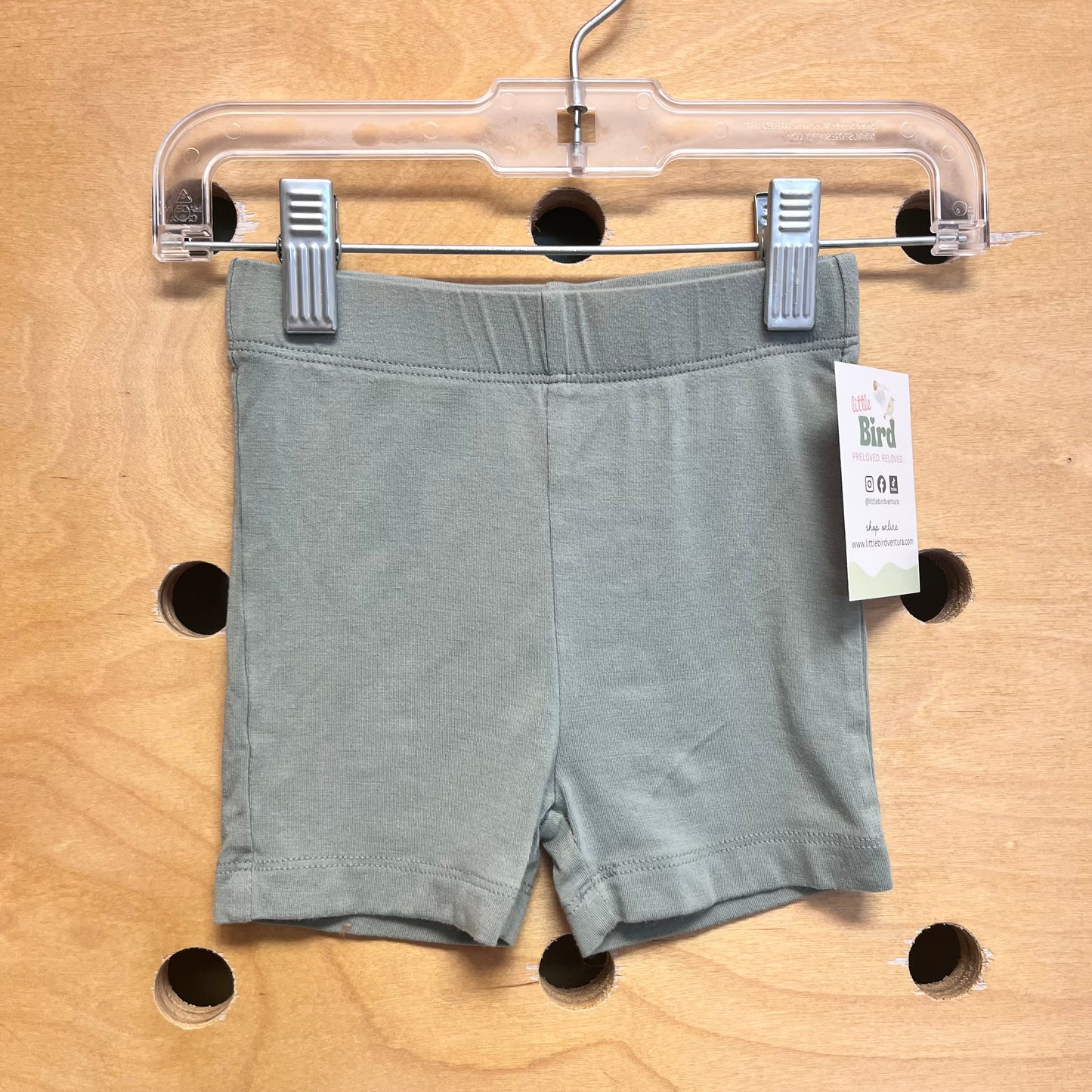 Green Bamboo Shorts