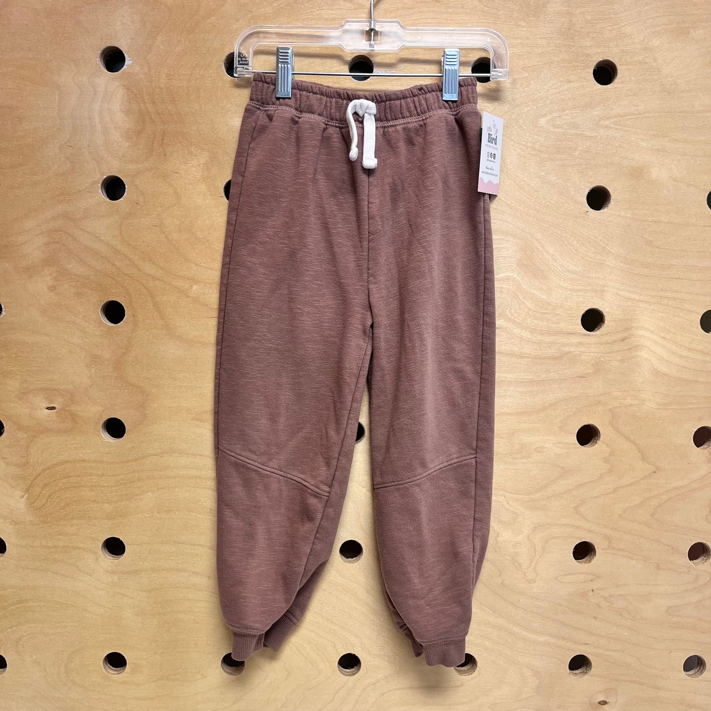 Brown Drawstring Joggers