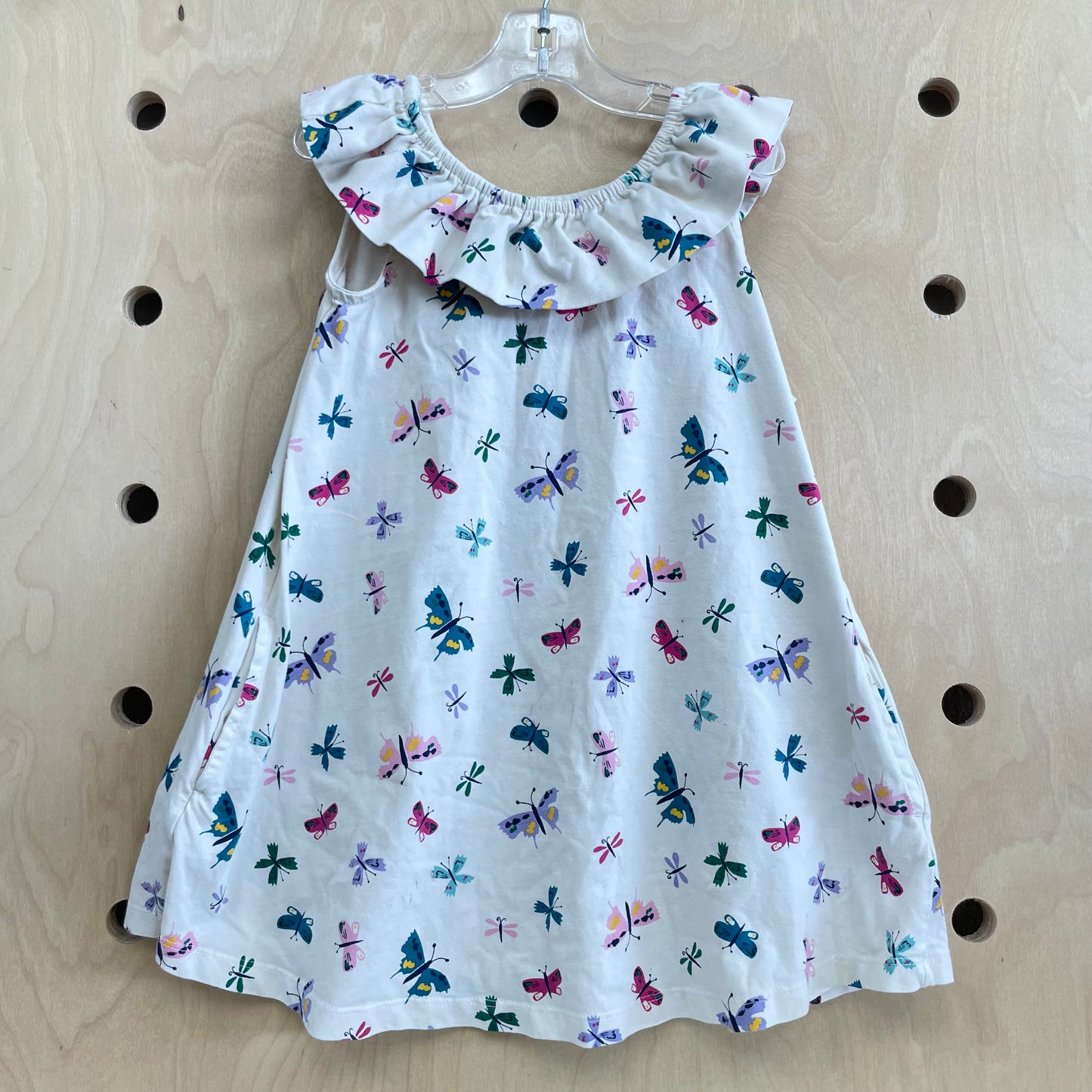 Cream Butterfly Dress