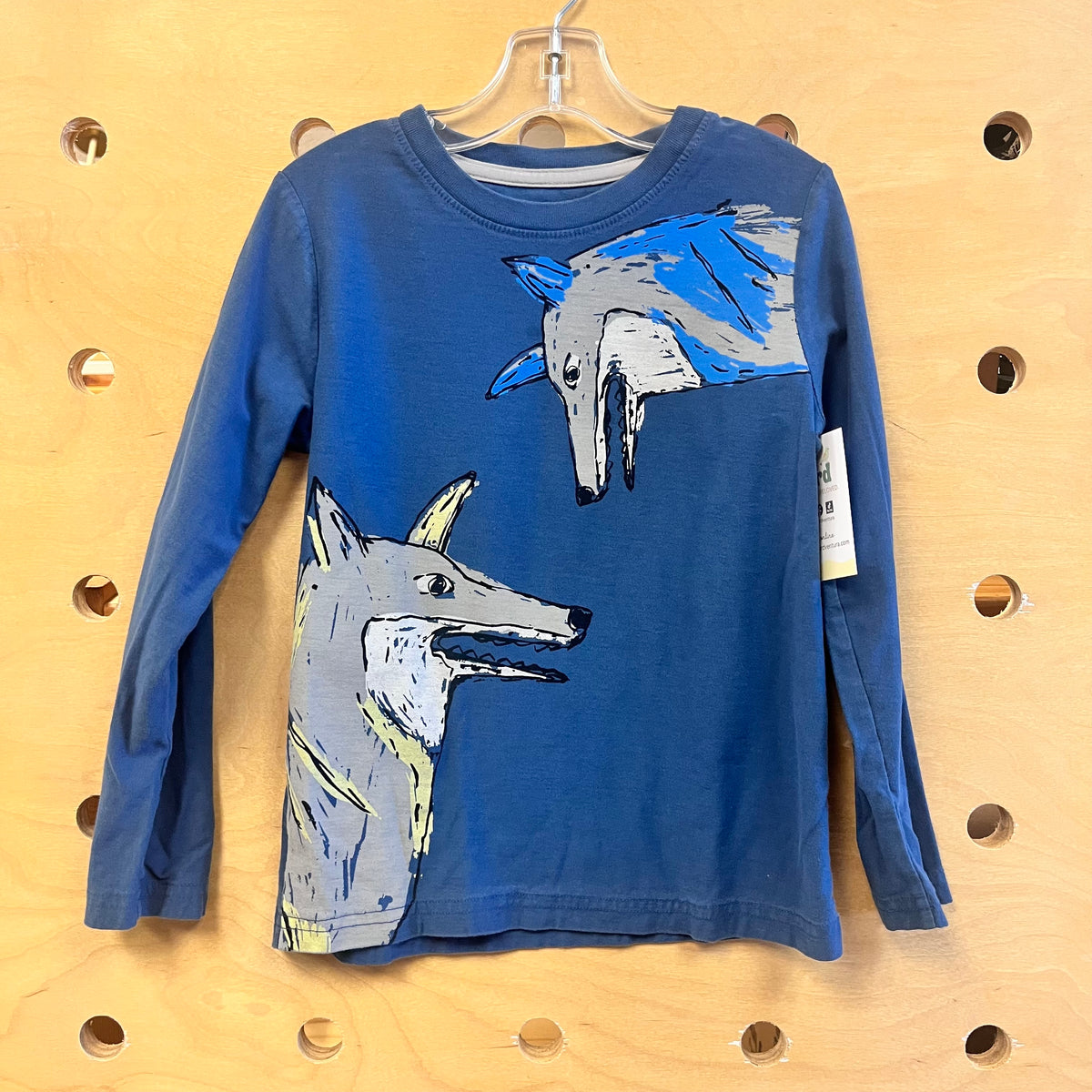 Blue/Gray Wolves Long Sleeve