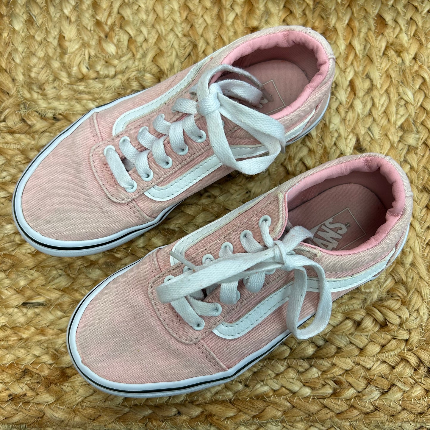 Pink Low-Top Sneakers
