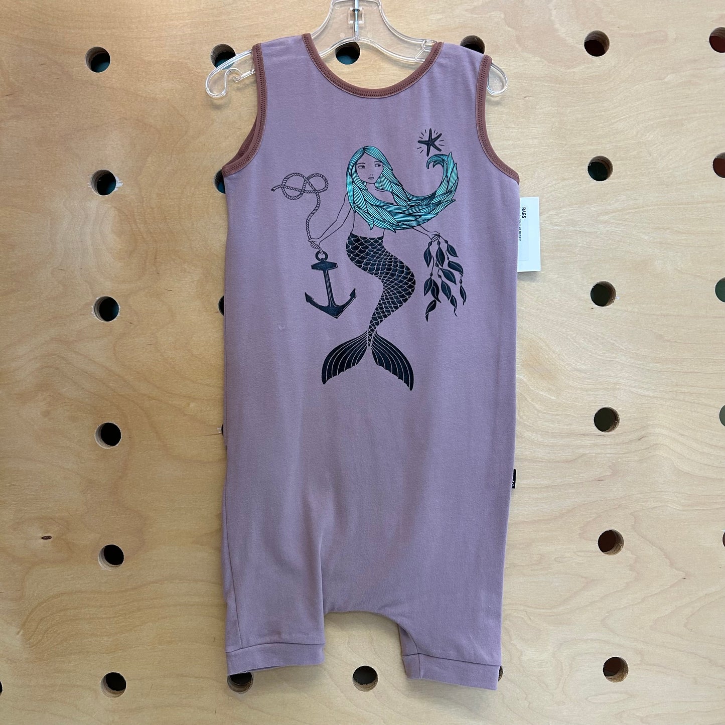 Lavender Mermaid Romper
