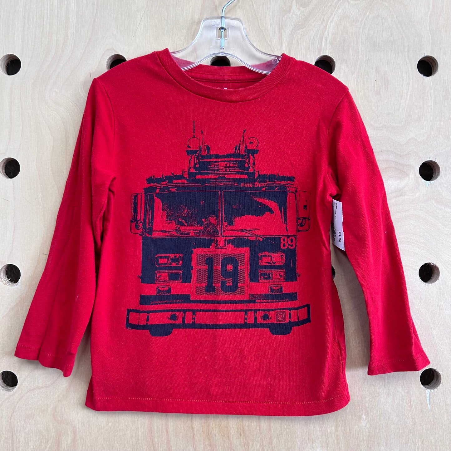 Red Firetruck LS Tee