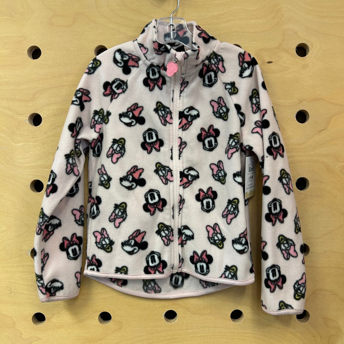 Pink Minnie Mouse Zip Jacket