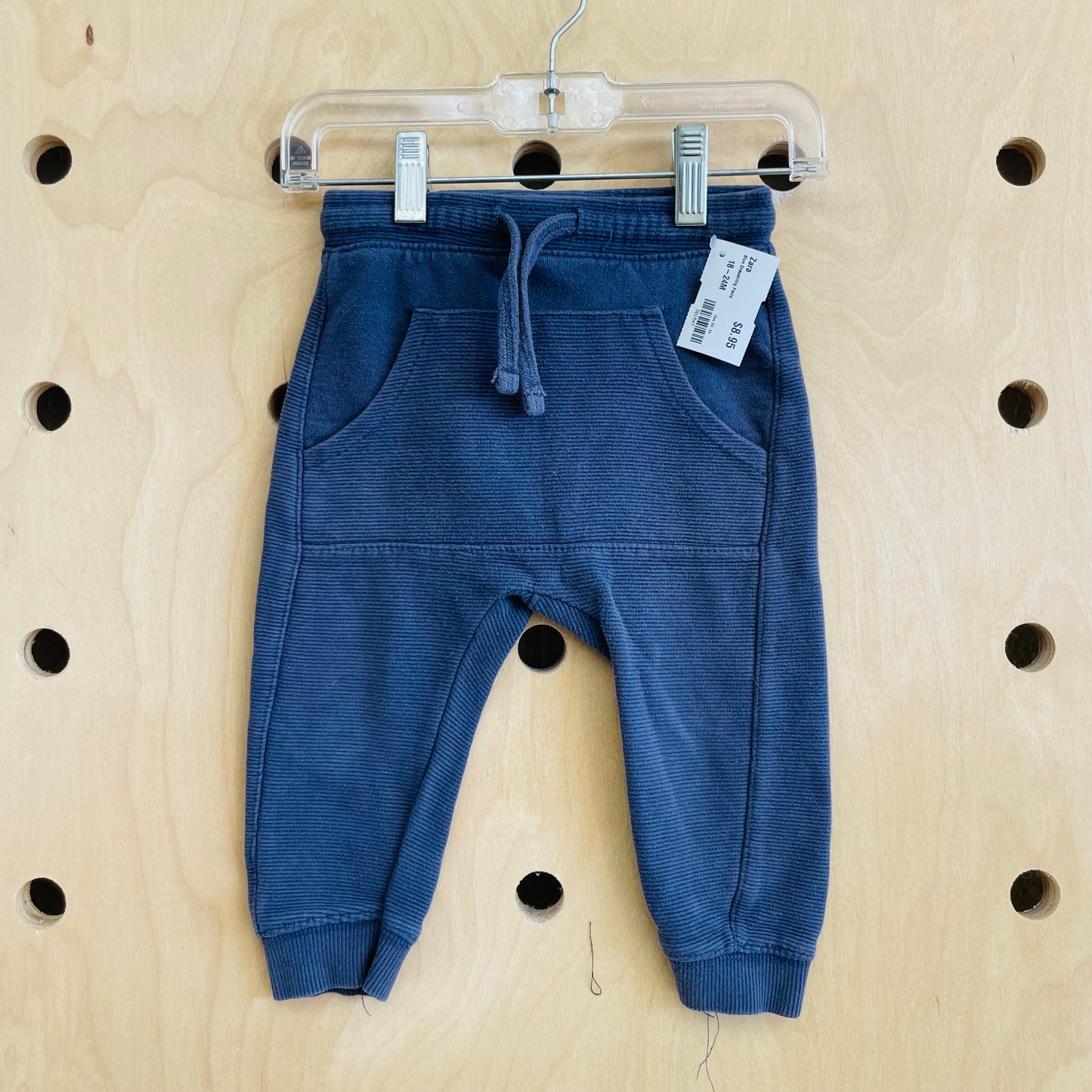 Blue Drawstring Pants