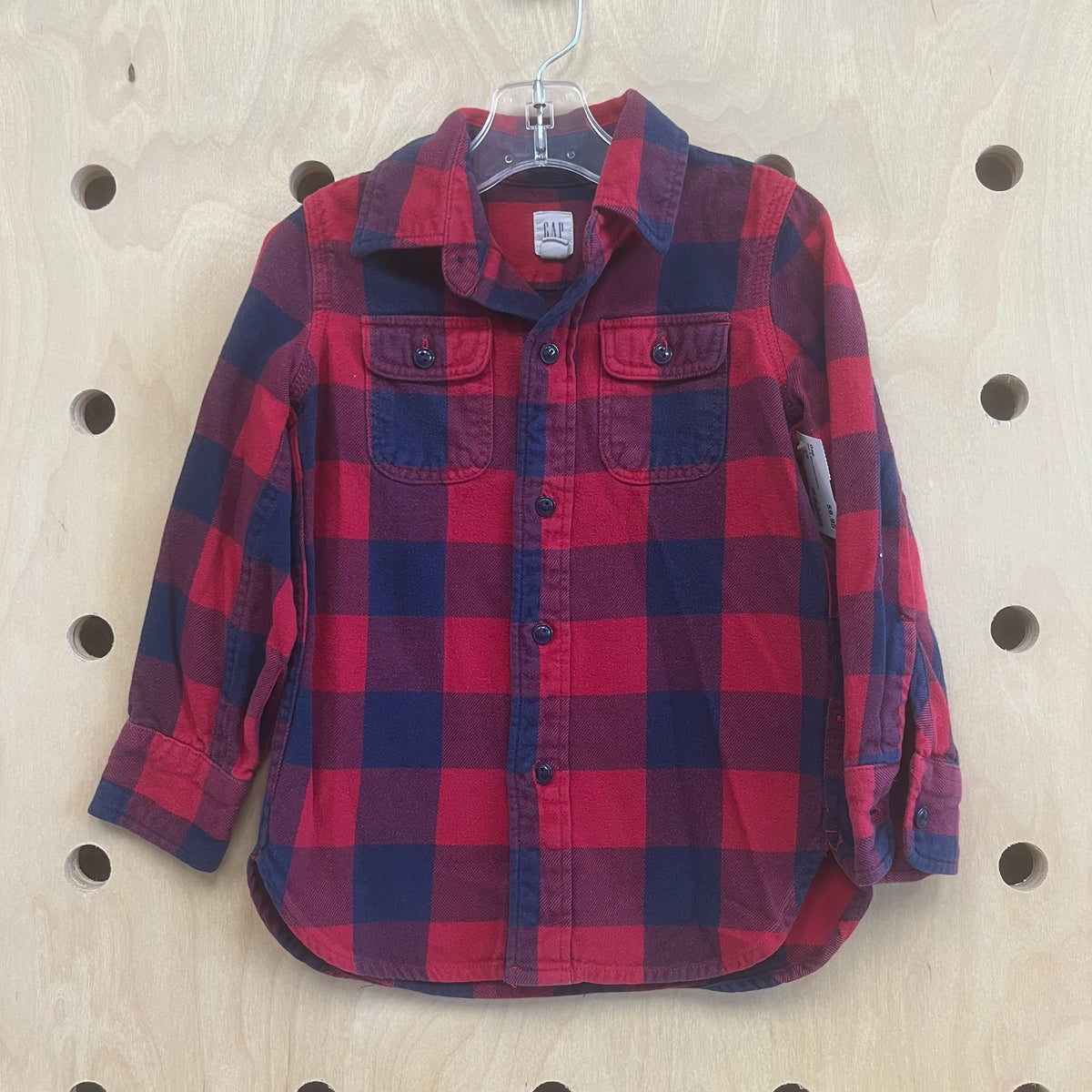 Red & Blue Plaid Flannel
