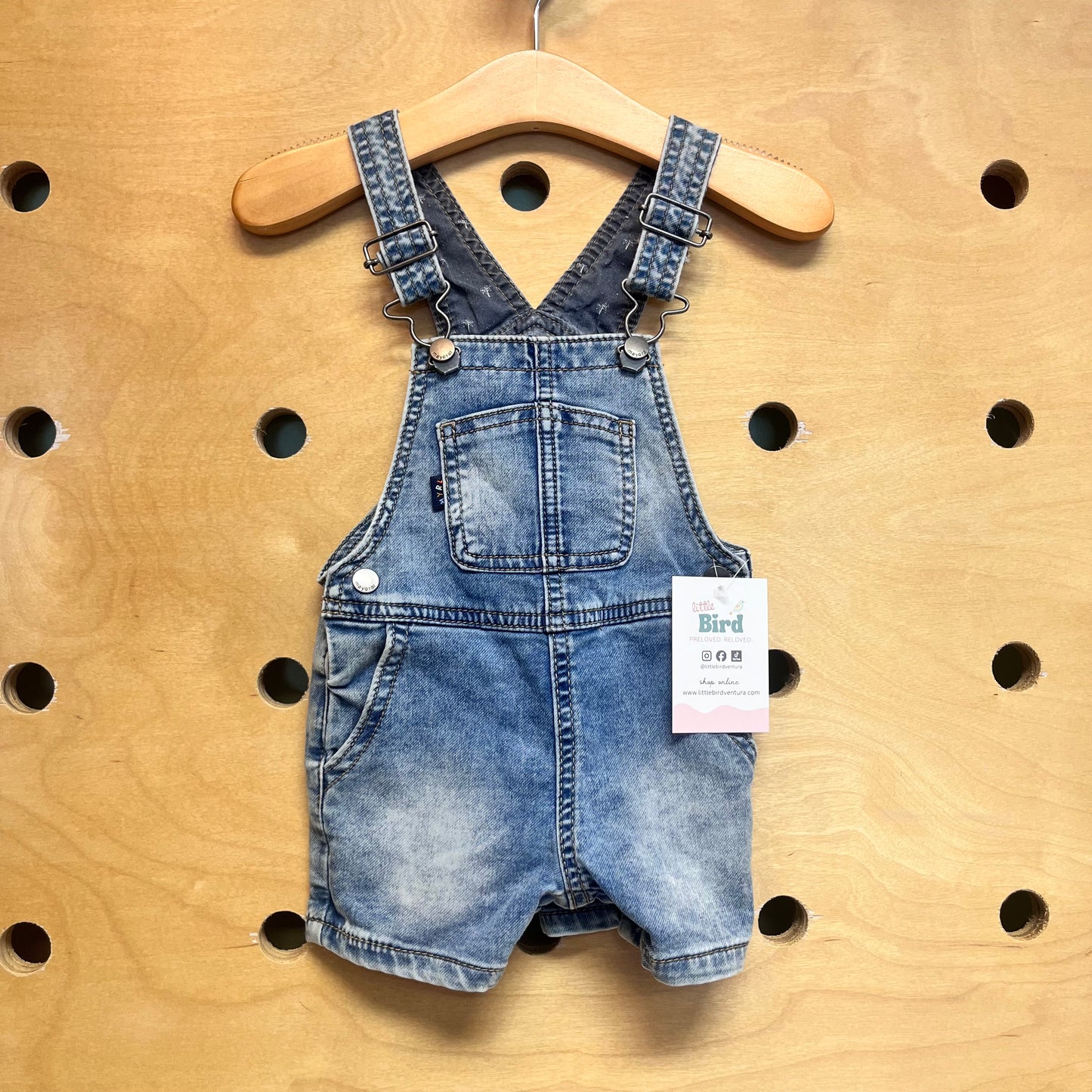 Denim Shortalls