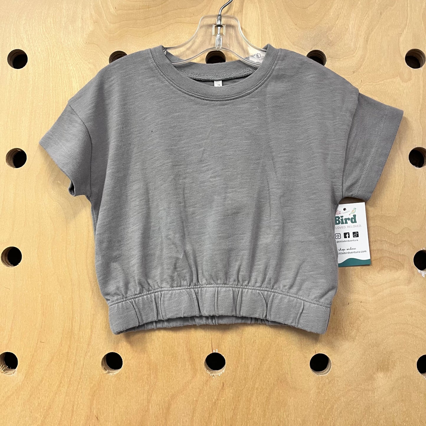Grey Crop Top NEW!