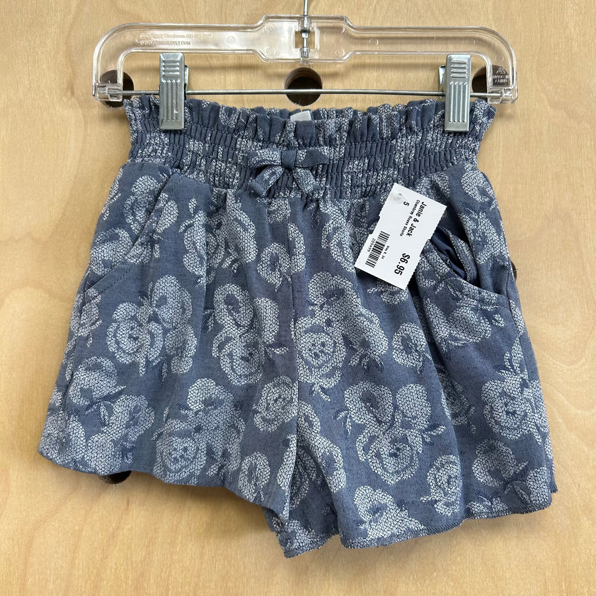 Chambray Roses Shorts