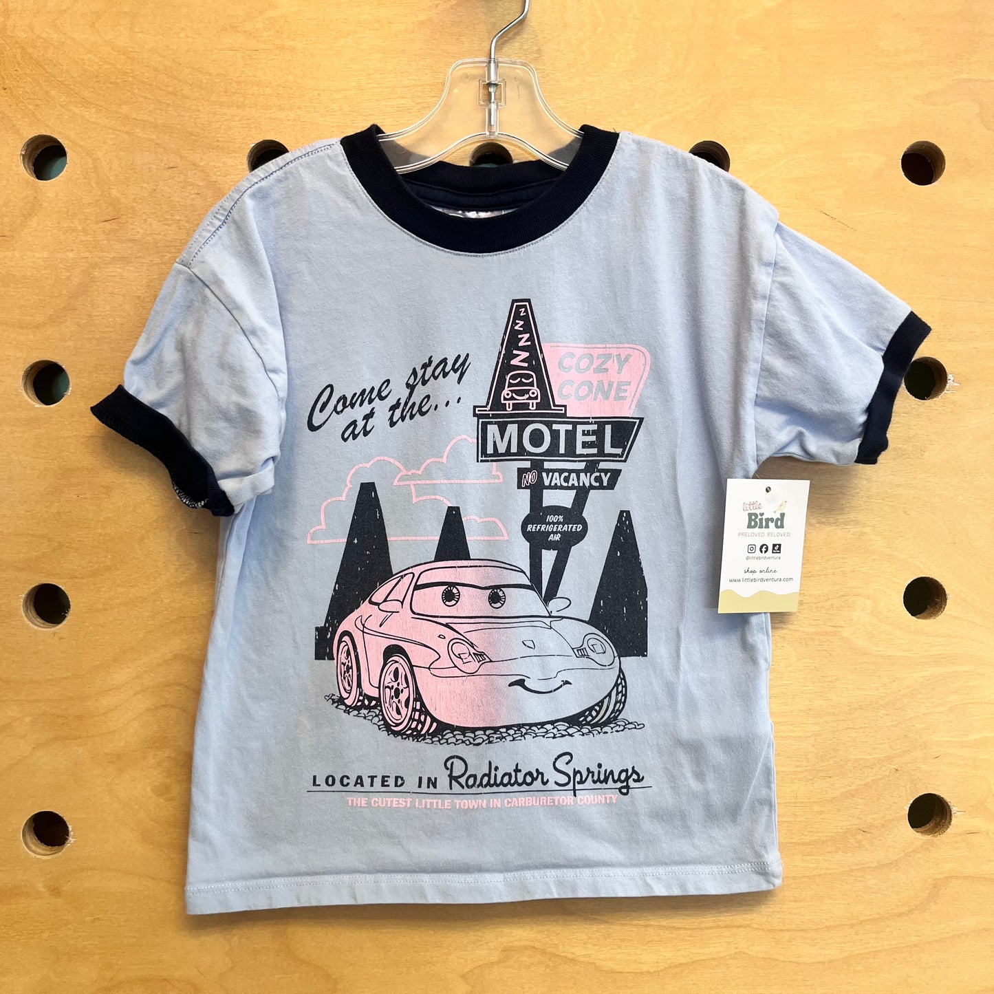 Blue/Pink Radiator Springs Tee