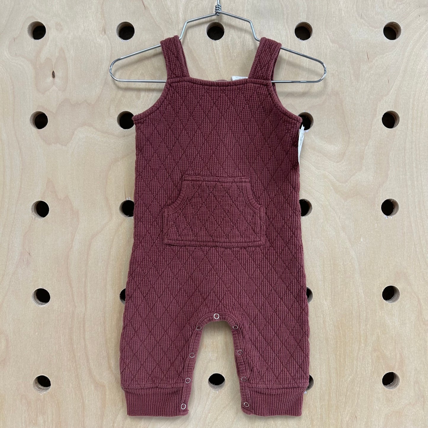 Rust Textured Romper