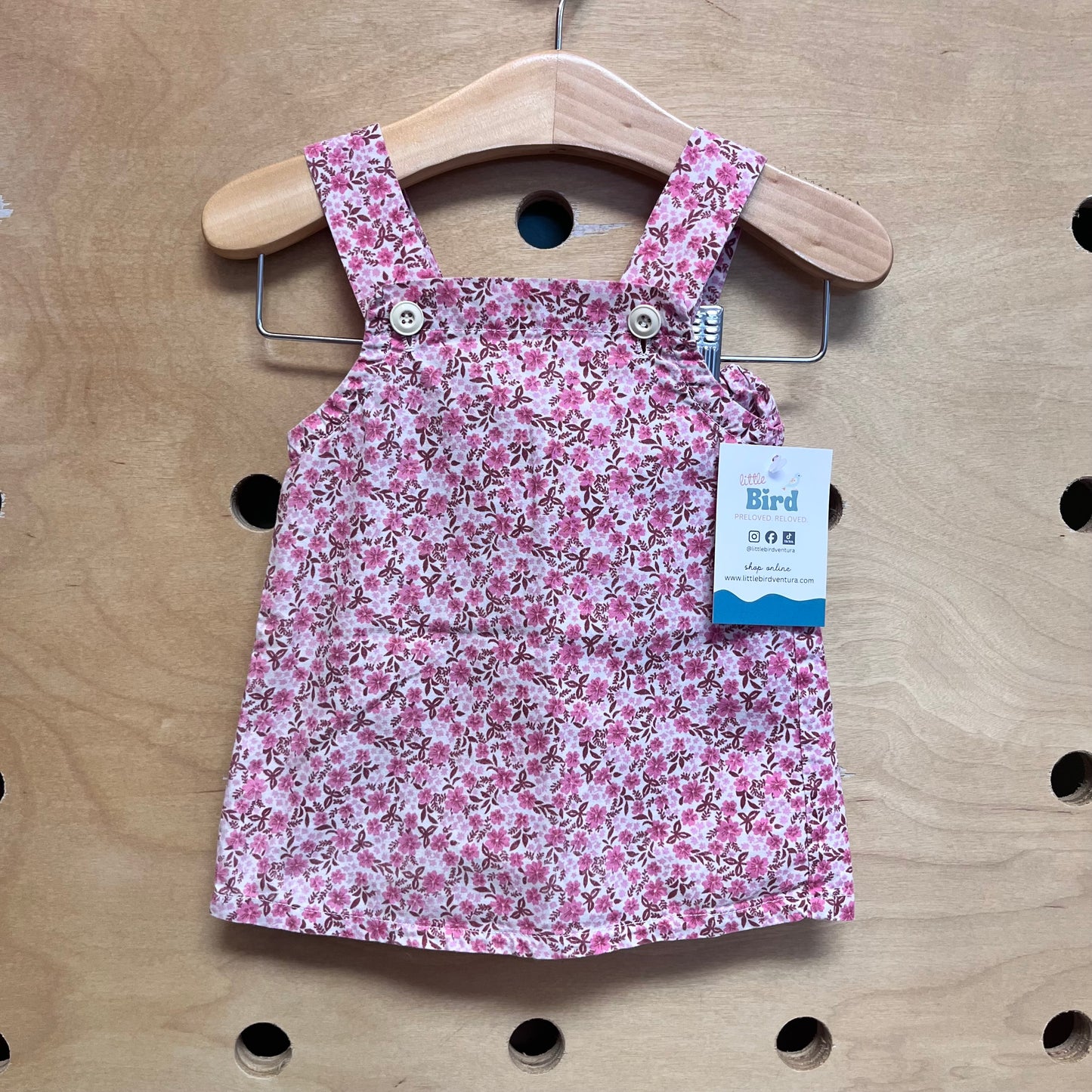 Pink Floral Tank/Bloomers