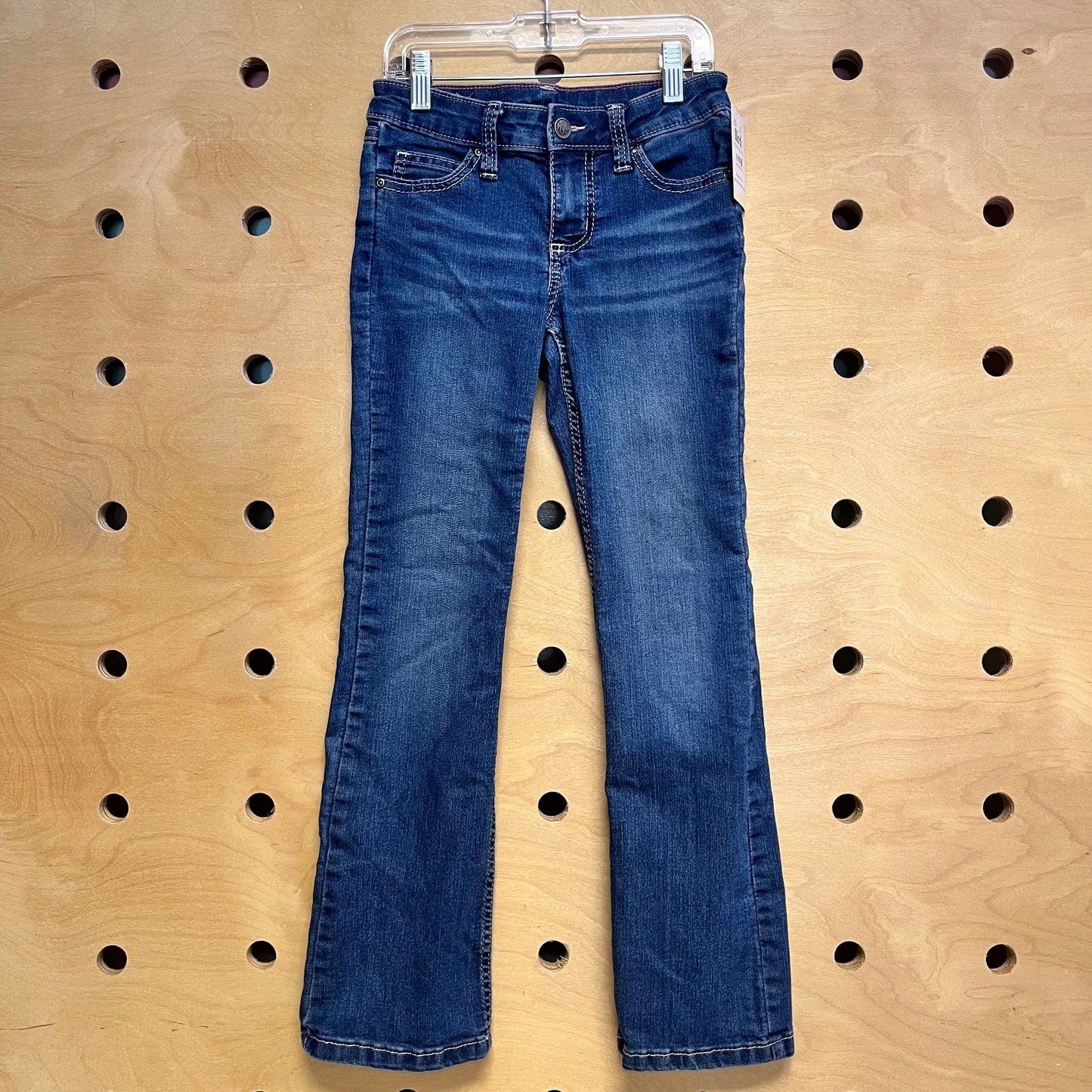 Straight Leg Denim Pants