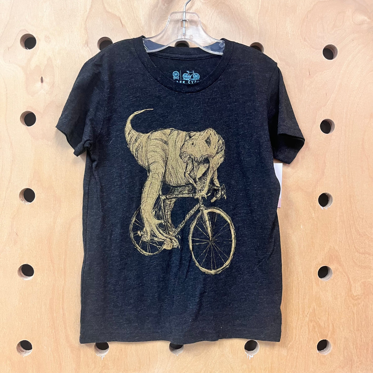 Black Bike T-Rex Tee