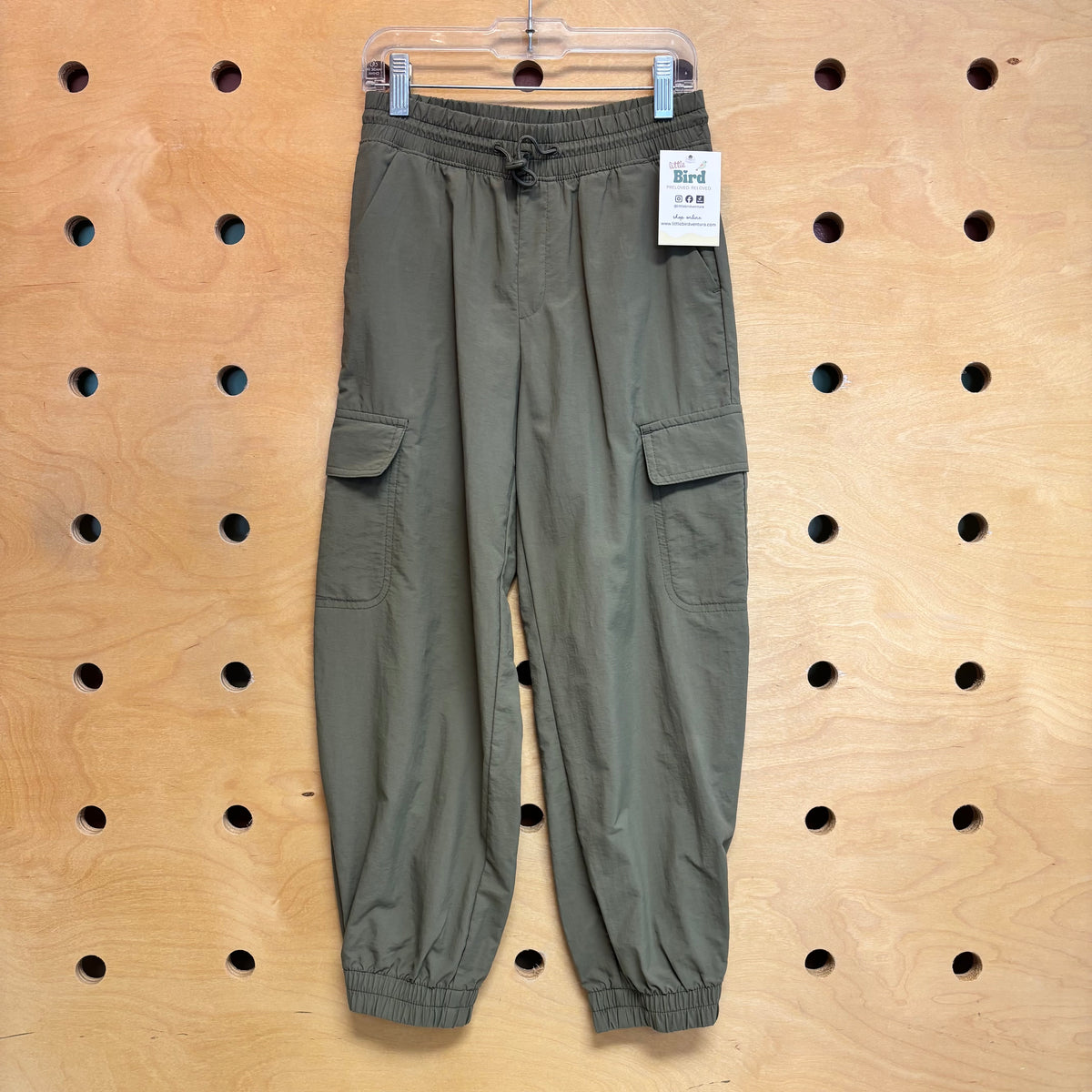 Green Quick Dry Joggers