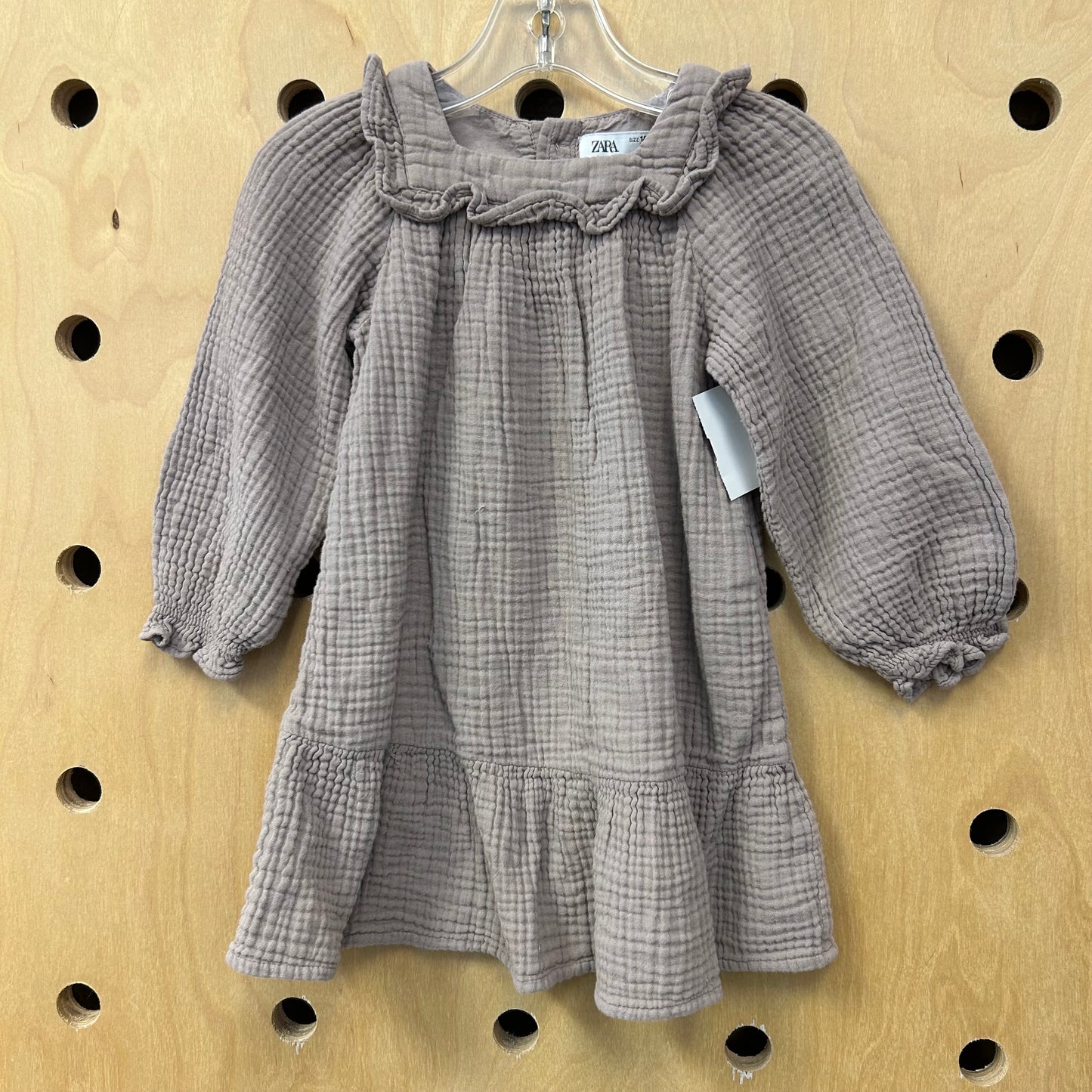 Dusty Lavender Gauze Dress