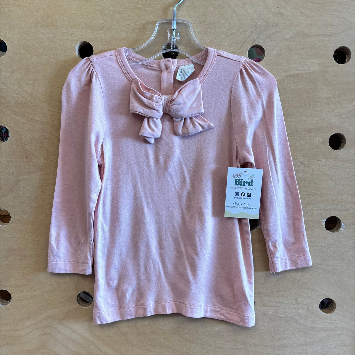 Peach Modal Bow Top