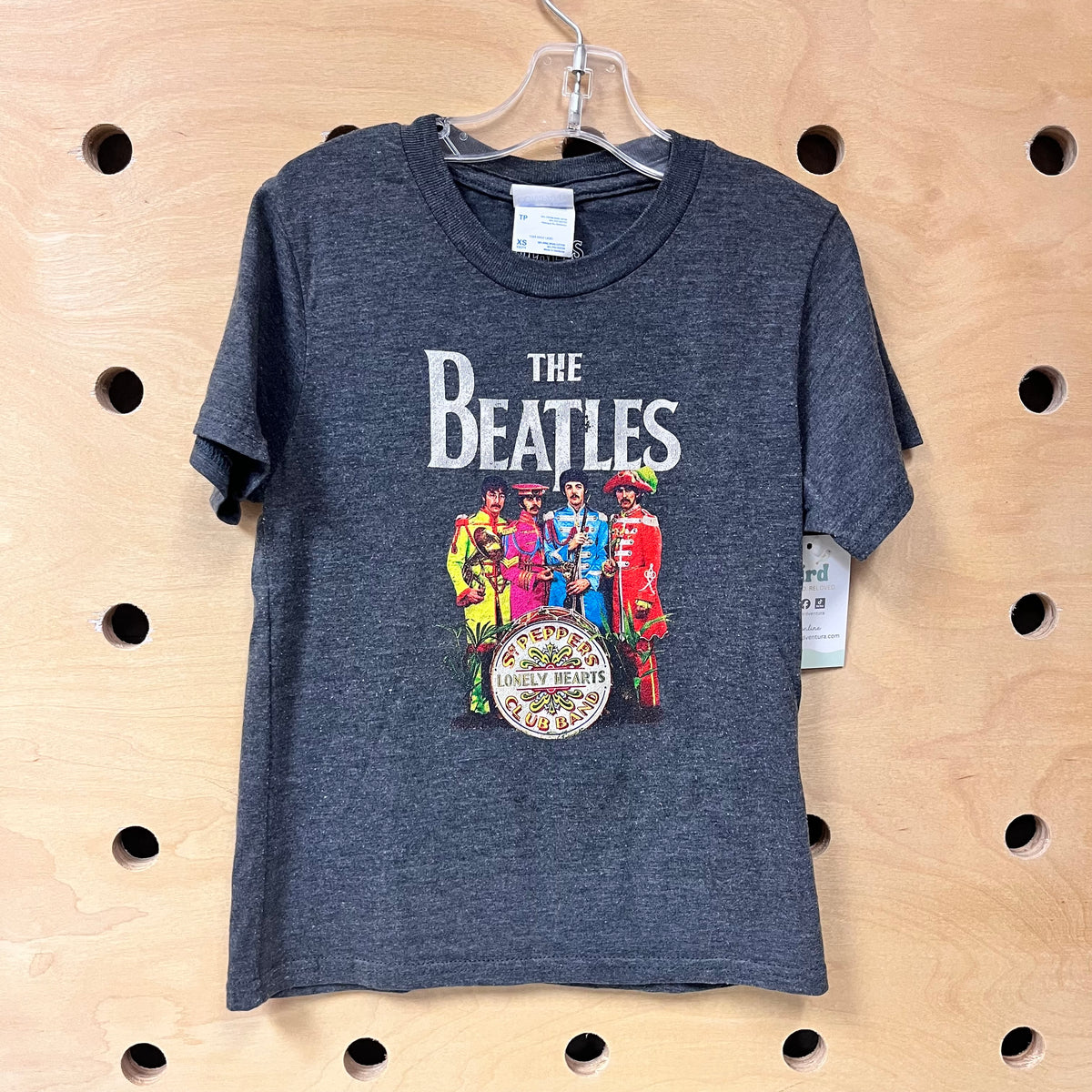 Grey Sgt Peppers Lonely Hearts Club Tee