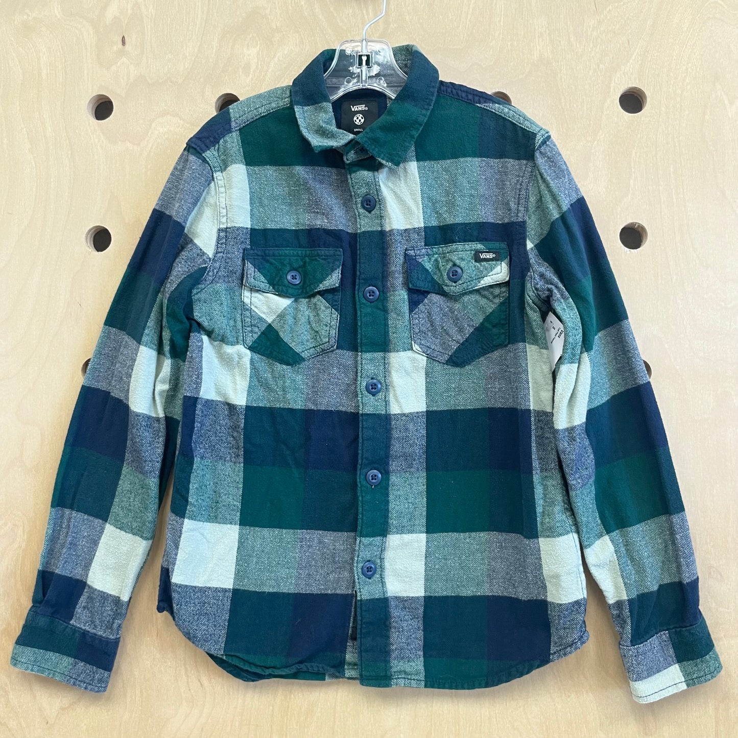 Teal Plaid Flannel
