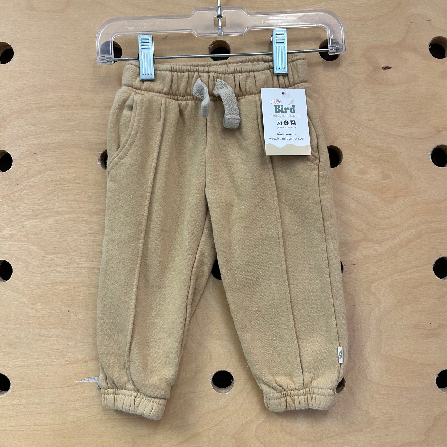 Yellow Line Drawstring Pants