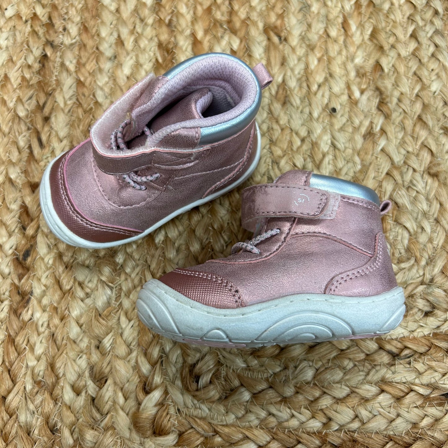 Pink Shimmer Archer Sneakers