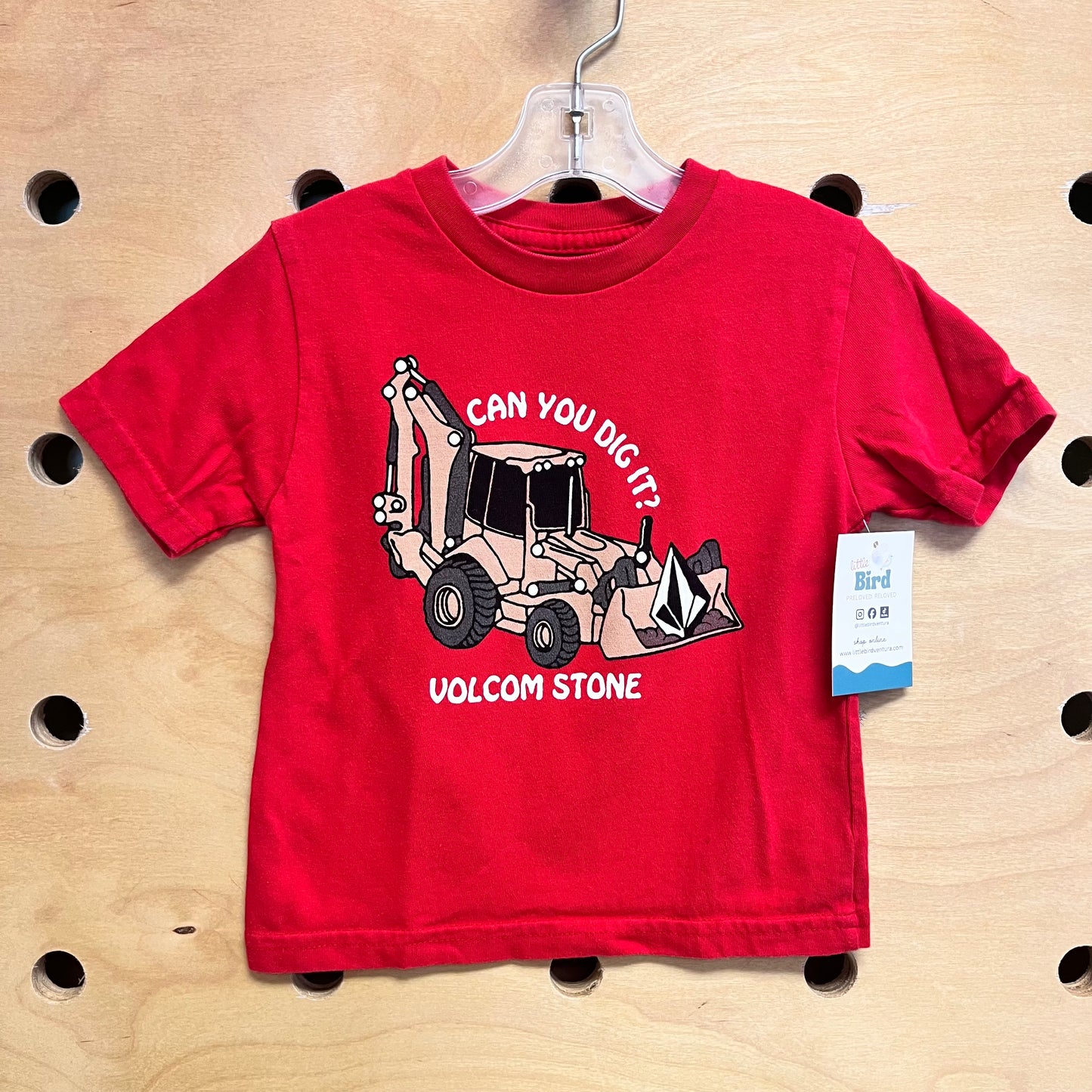 Red 'Can You Dig It?' Tee