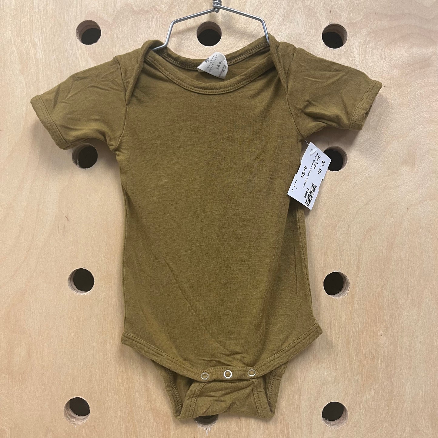 Moss Green Bamboo Bodysuit