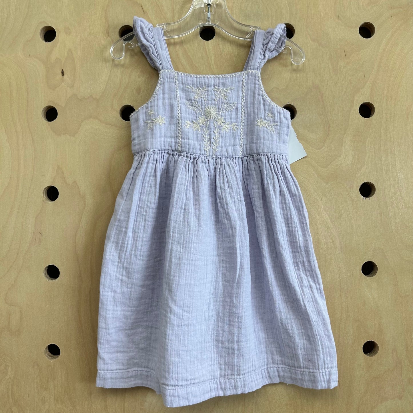 Lavender Muslin Dress