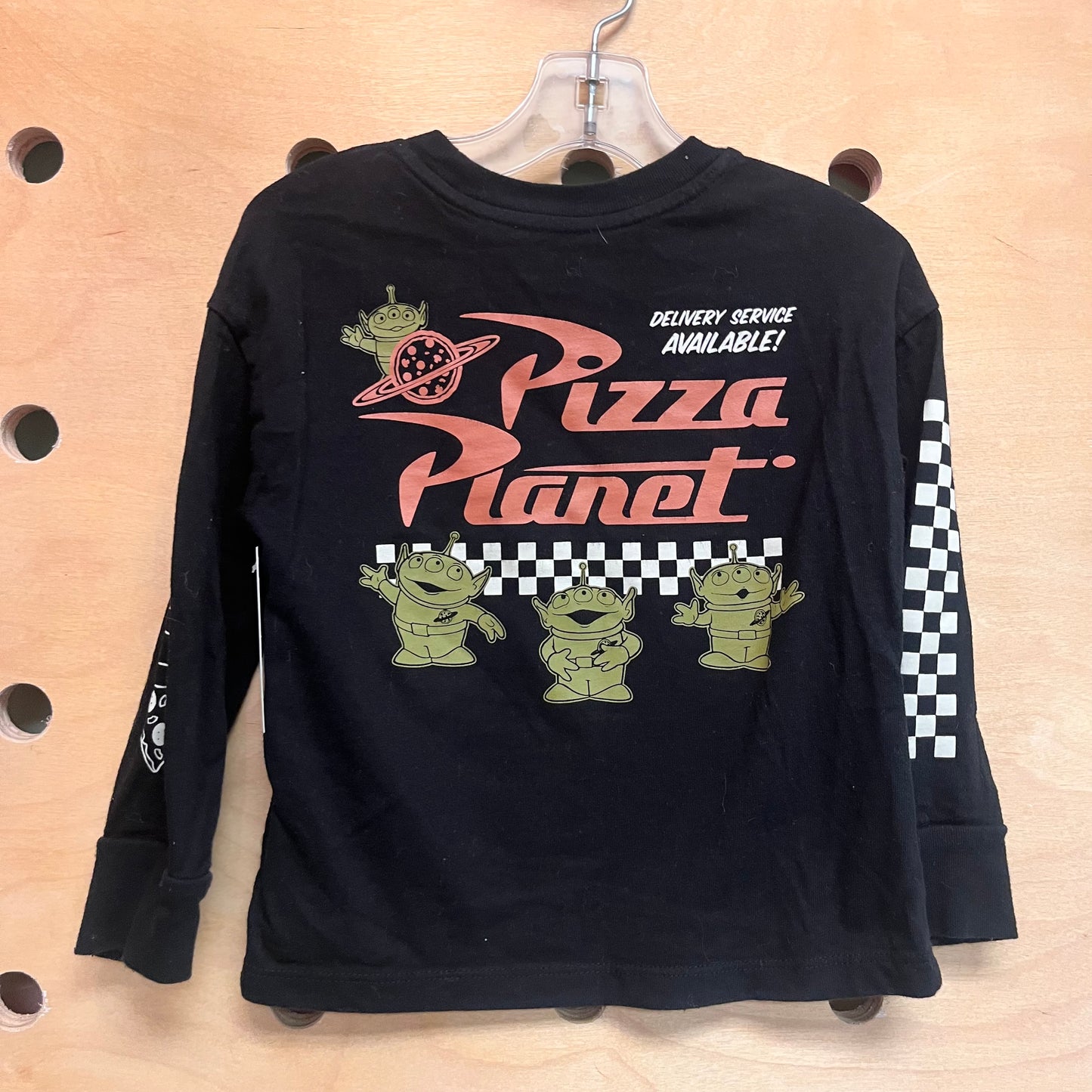 Black Pizza Planet Tee