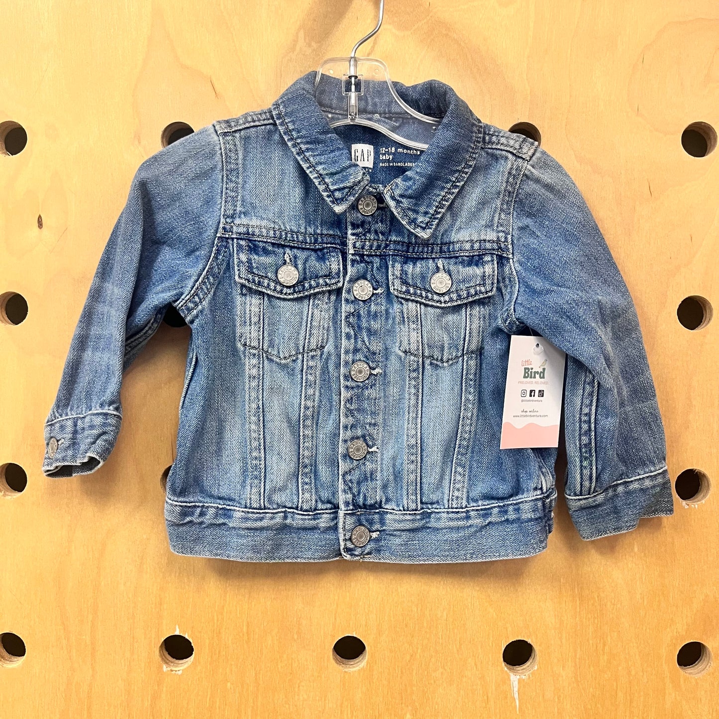 Snap Denim Jacket