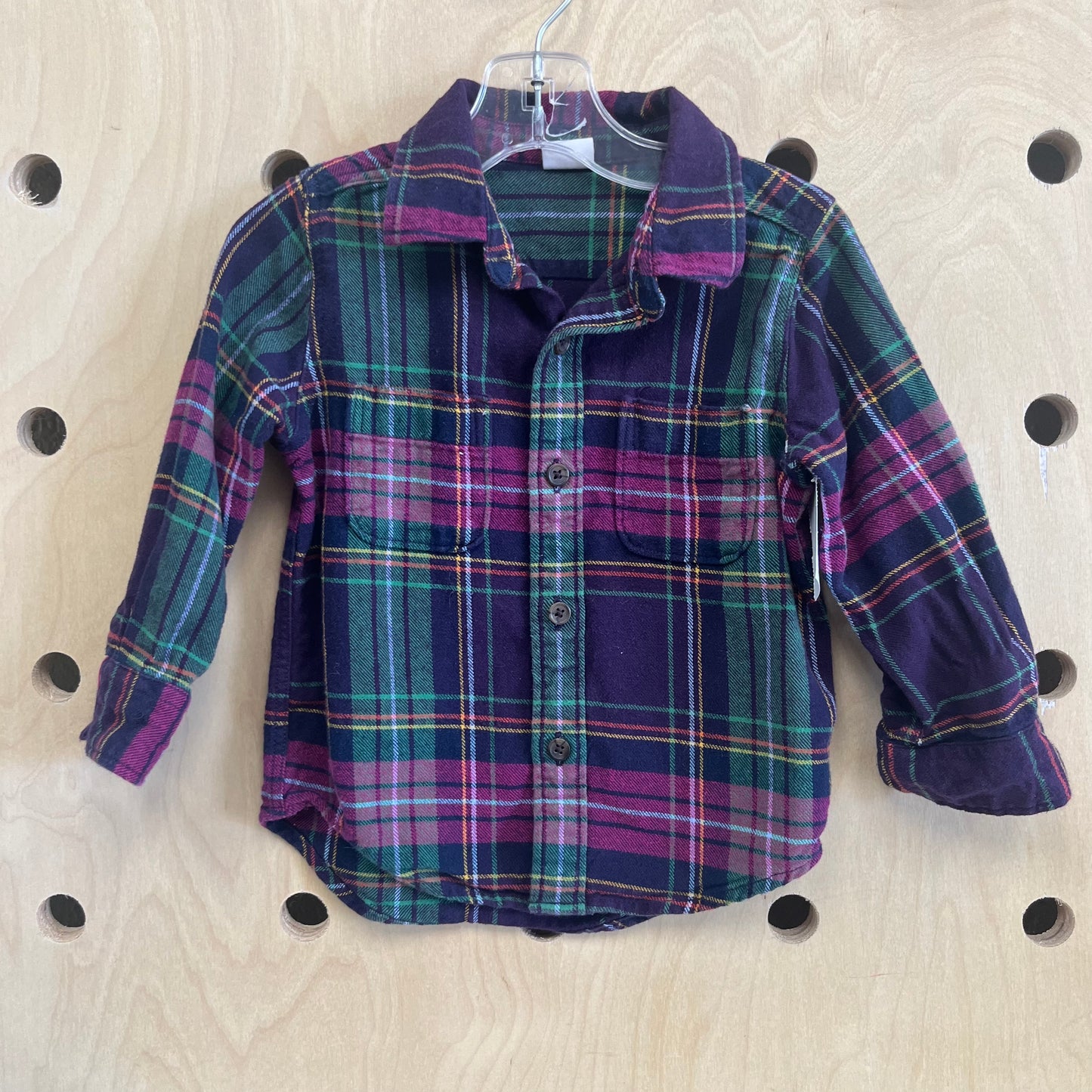 Purple Plaid Flannel